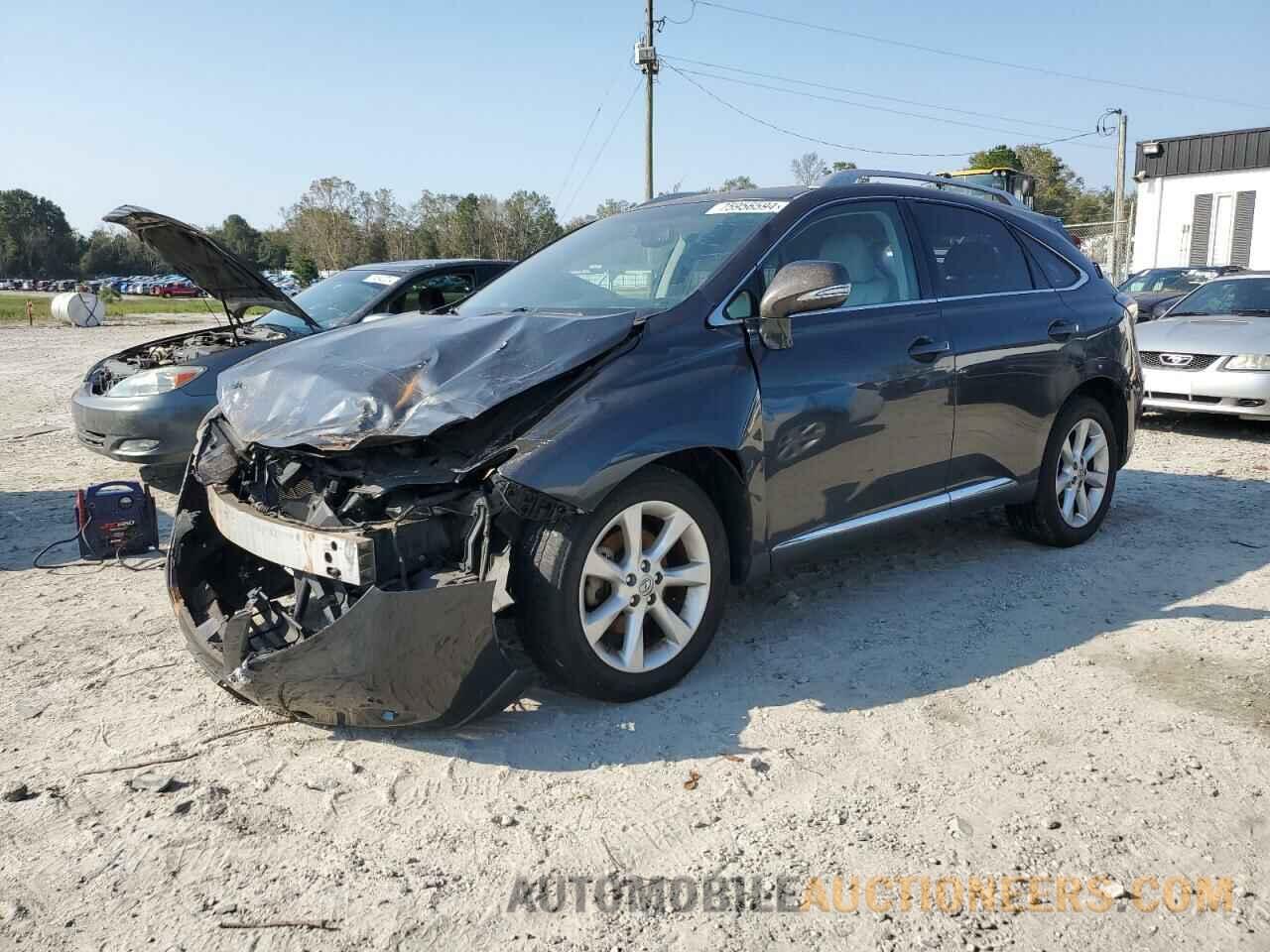 JTJZK1BA9B2004811 LEXUS RX350 2011