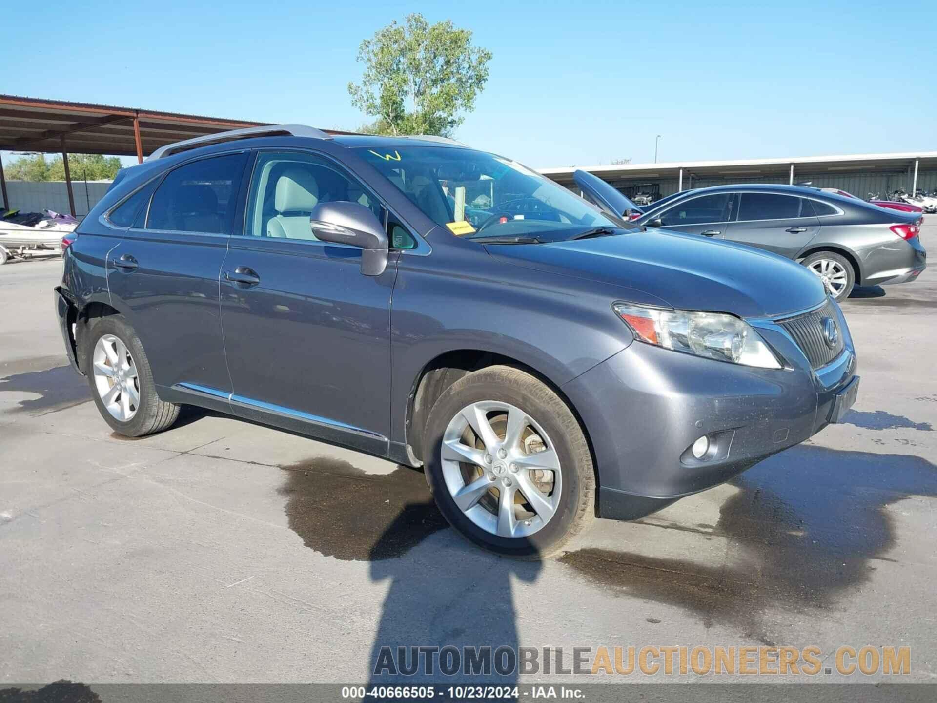 JTJZK1BA9C2413084 LEXUS RX 350 2012