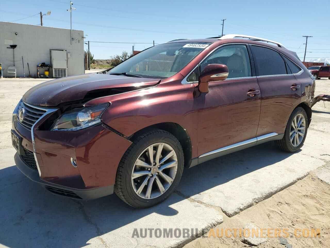 JTJZK1BA9F2424820 LEXUS RX350 2015