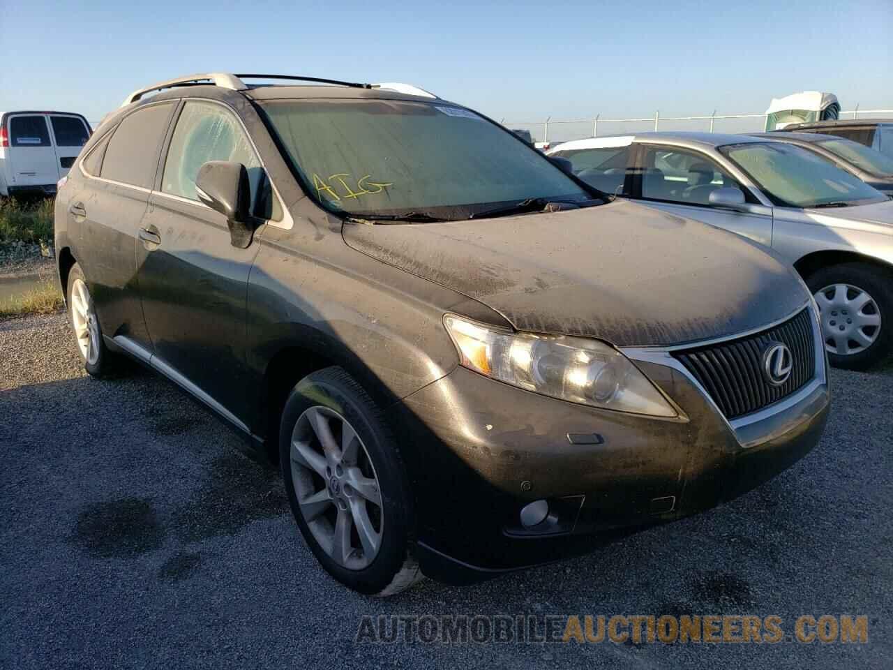 JTJZK1BAXB2003246 LEXUS RX350 2011