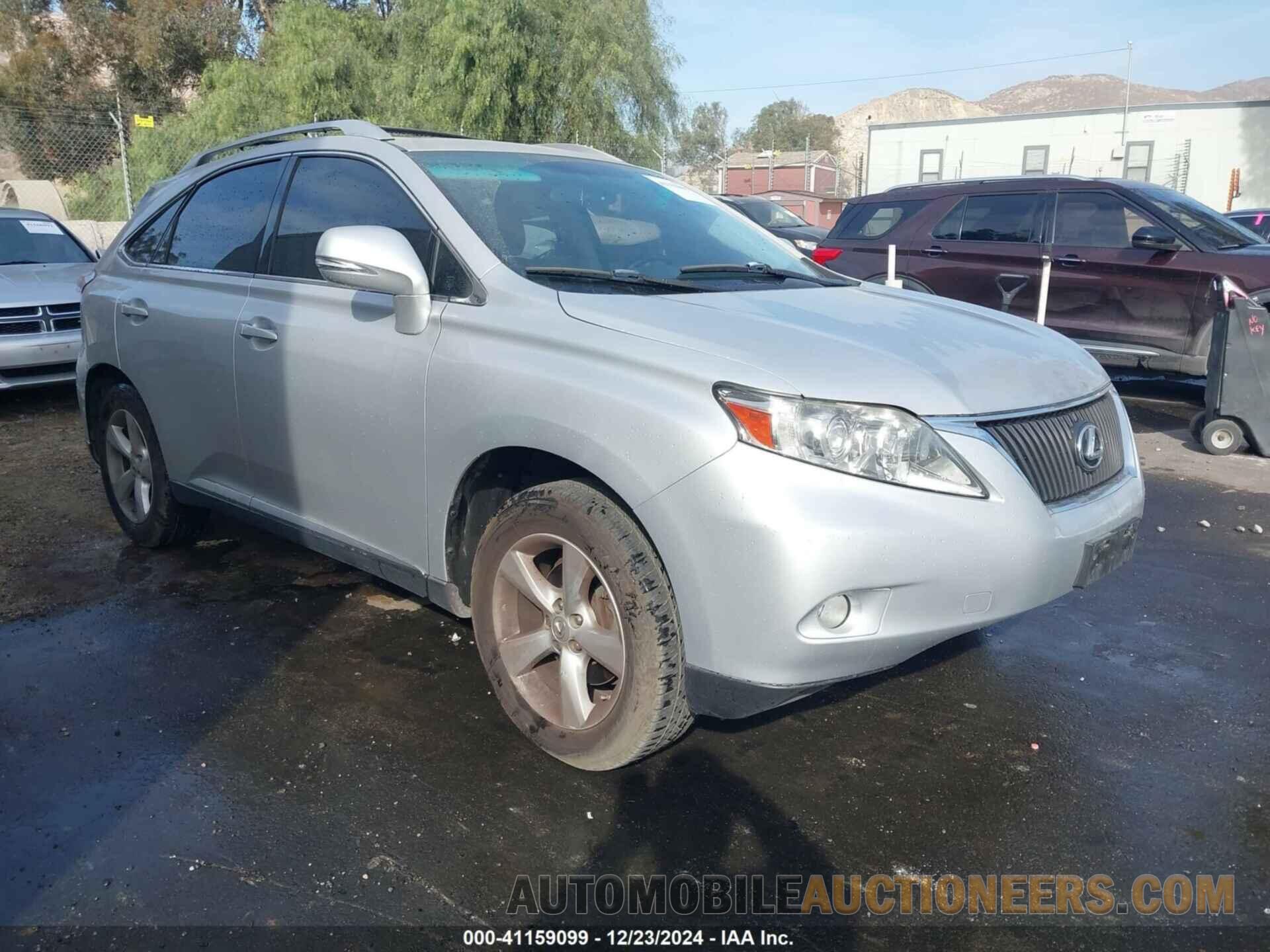 JTJZK1BAXC2414146 LEXUS RX 350 2012