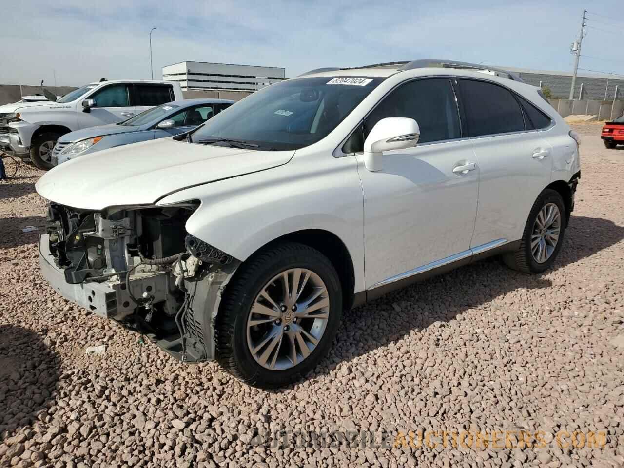 JTJZK1BAXD2416643 LEXUS RX350 2013