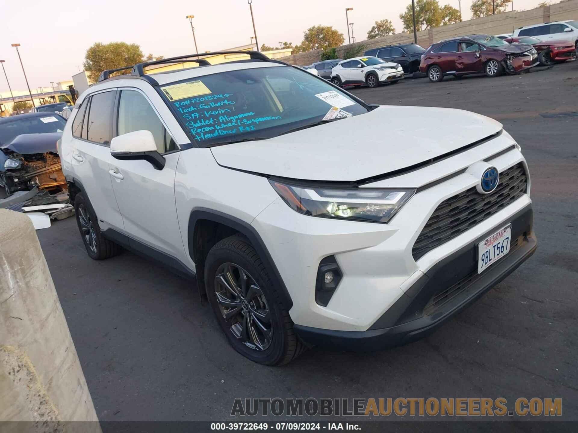 JTMB6RFV0ND524375 TOYOTA RAV4 HYBRID 2022