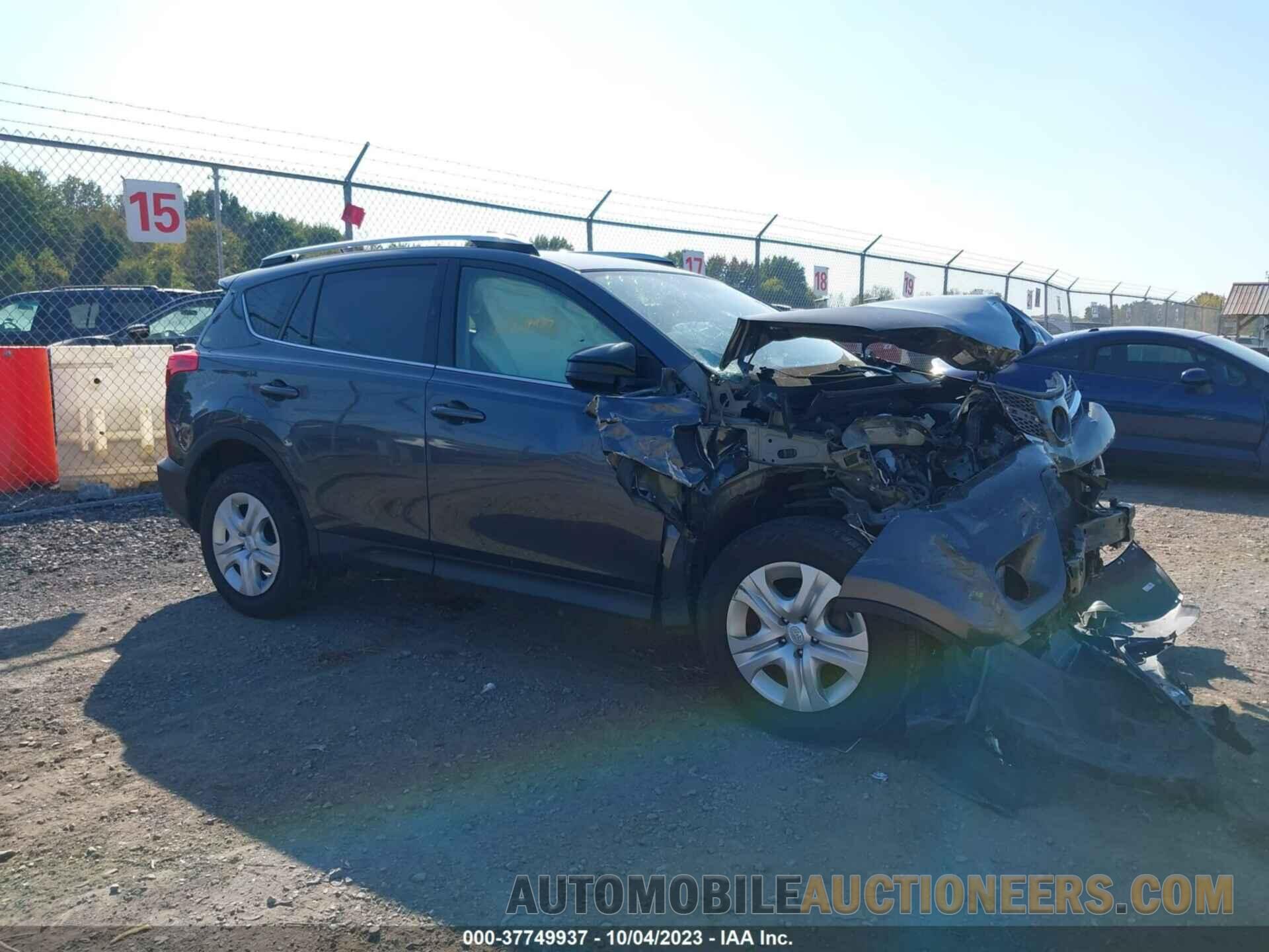 JTMBFREV0FD126408 TOYOTA RAV4 2015