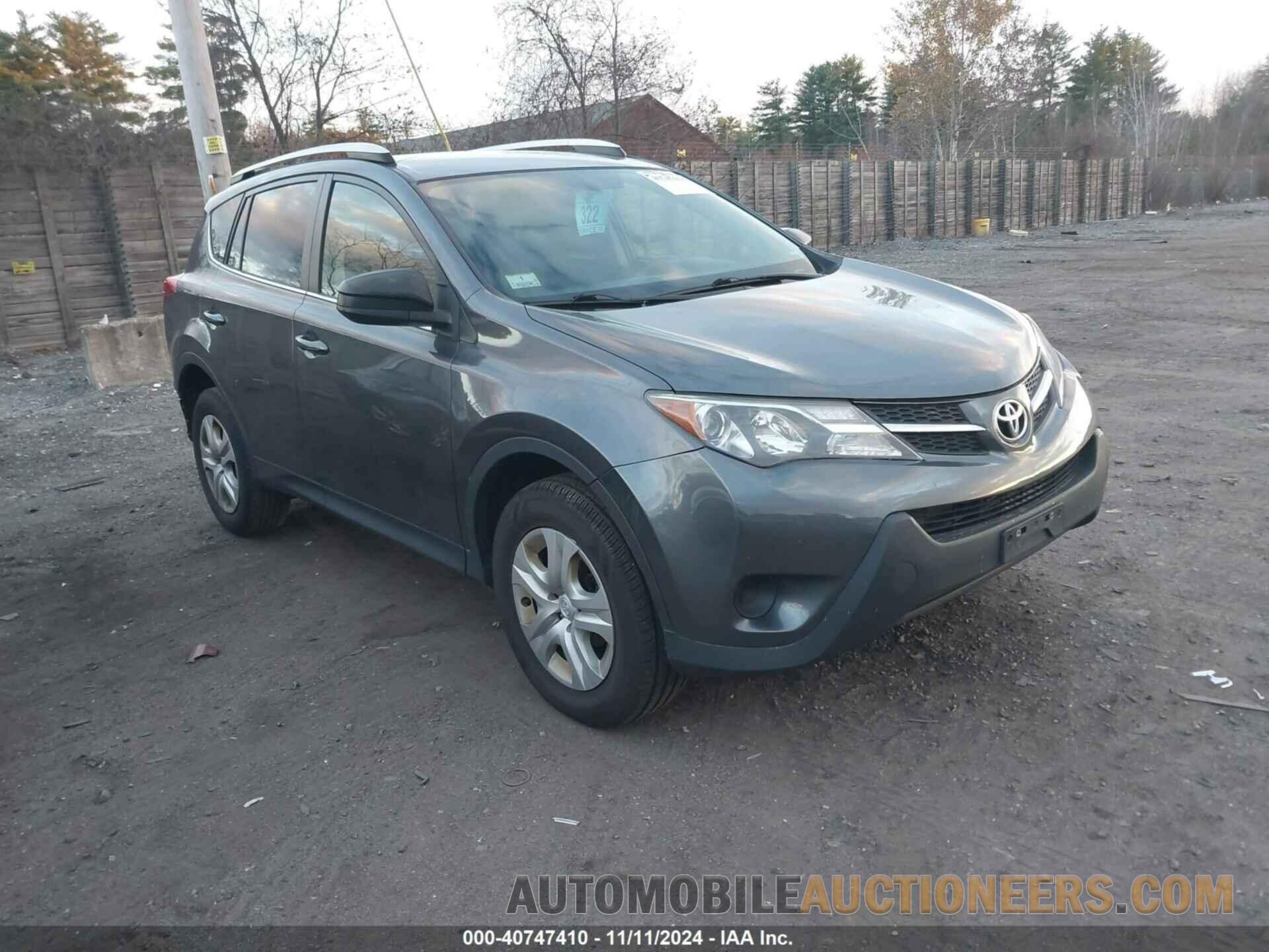 JTMBFREV0FD137036 TOYOTA RAV4 2015