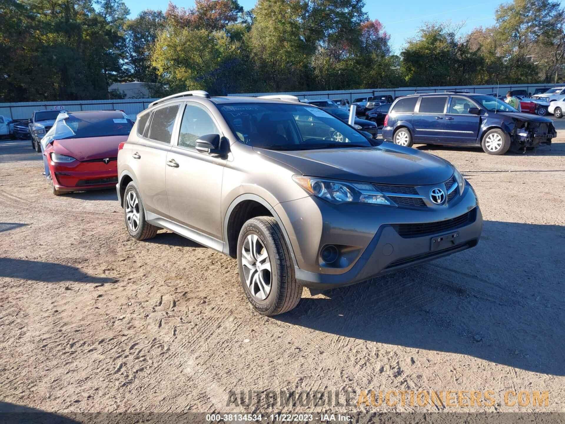 JTMBFREV0FD165399 TOYOTA RAV4 2015