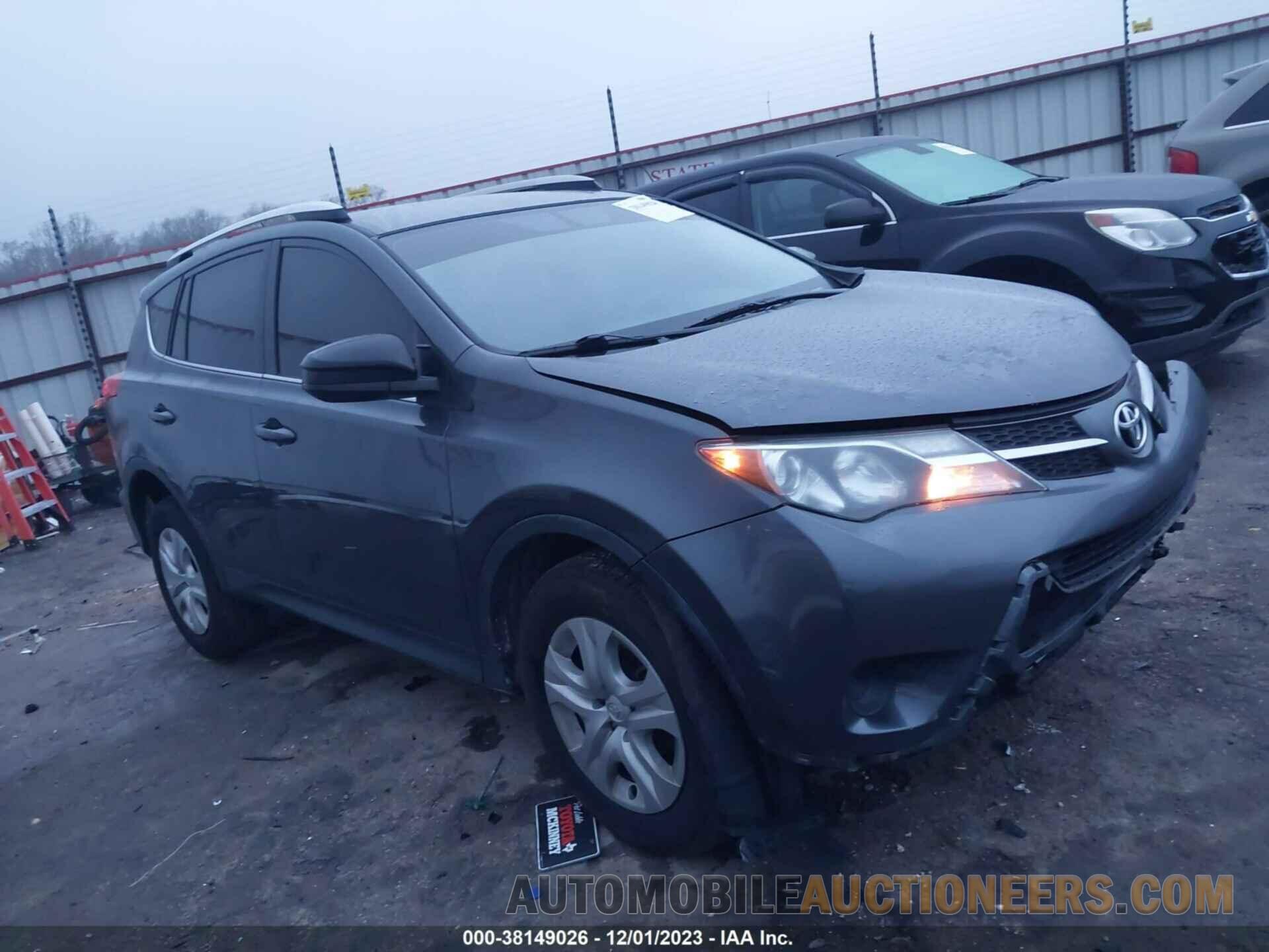 JTMBFREV0FD167721 TOYOTA RAV4 2015