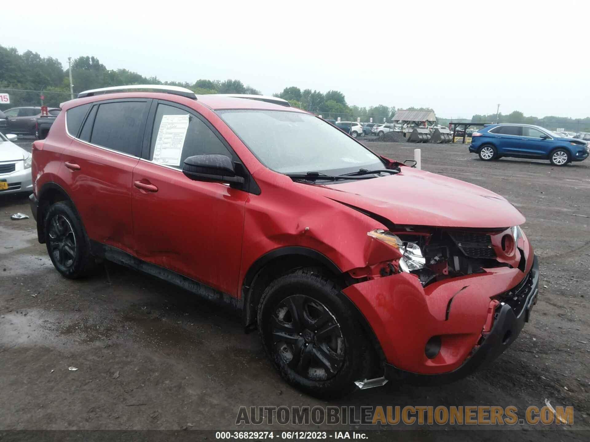 JTMBFREV0FJ037875 TOYOTA RAV4 2015