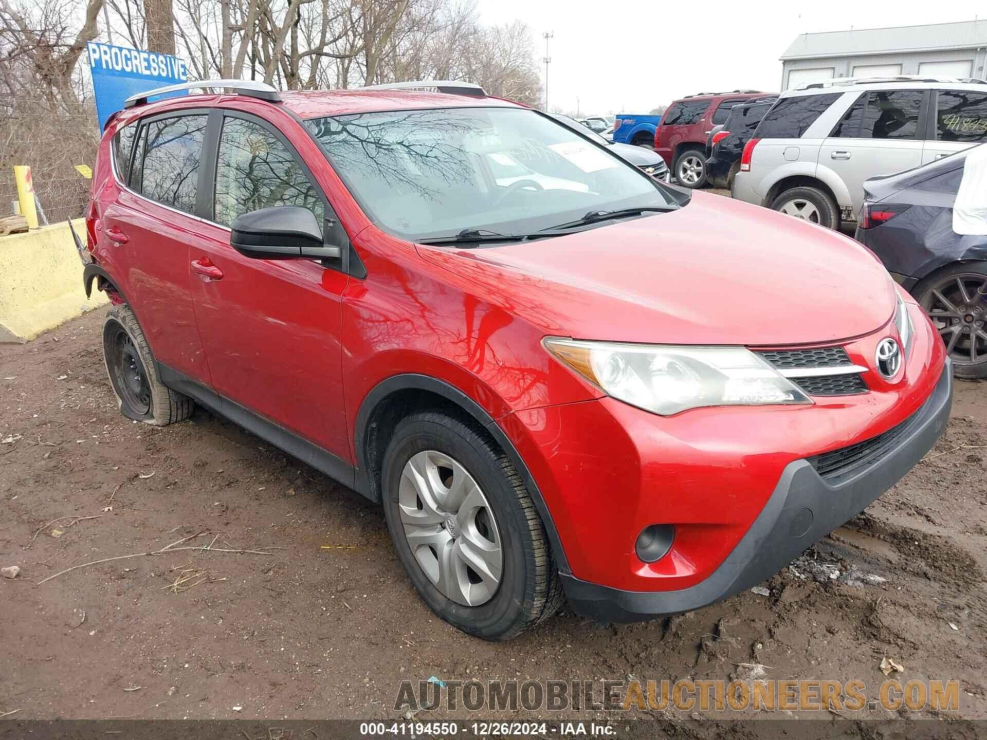 JTMBFREV1EJ000445 TOYOTA RAV4 2014