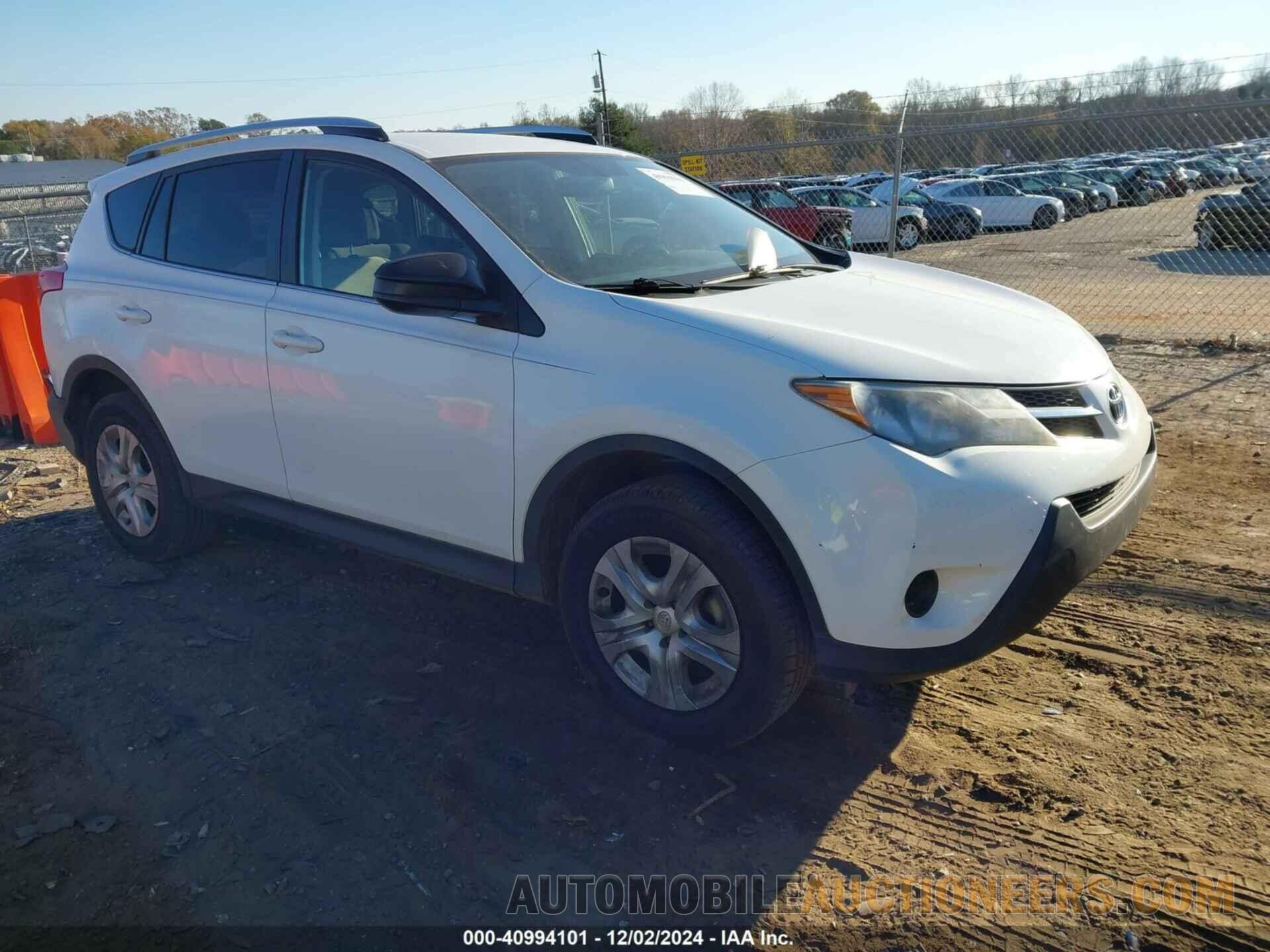 JTMBFREV1FD129530 TOYOTA RAV4 2015