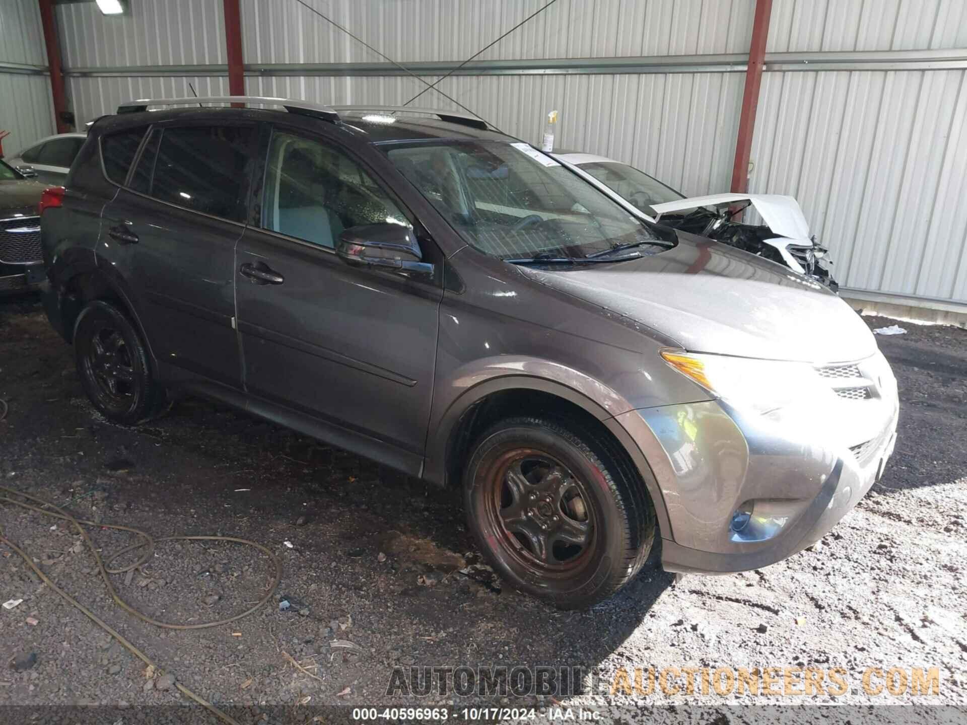 JTMBFREV1FD156551 TOYOTA RAV4 2015