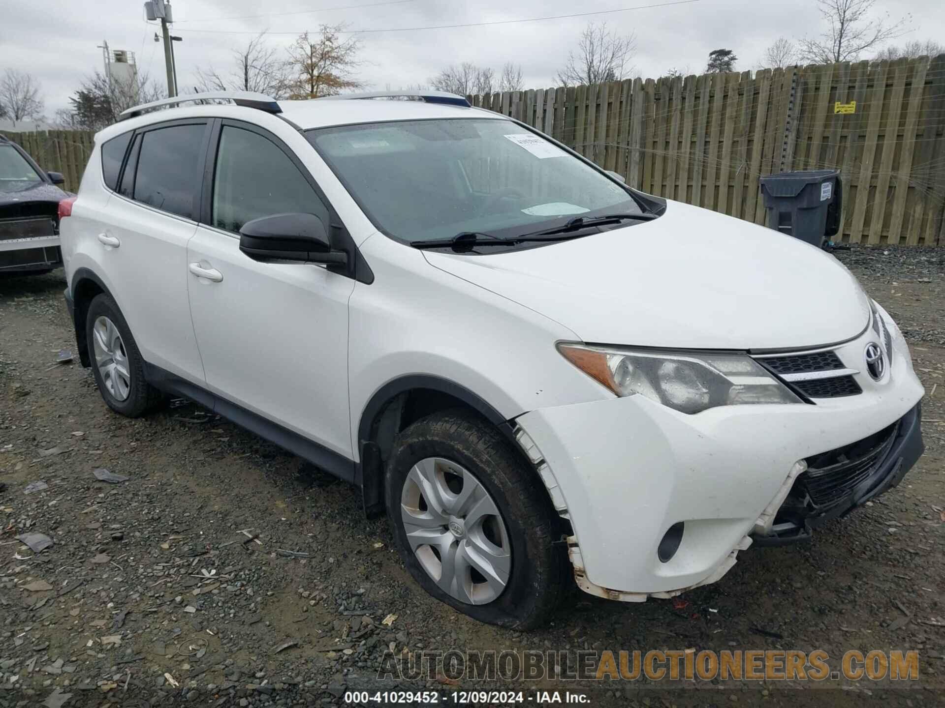 JTMBFREV2FD114437 TOYOTA RAV4 2015