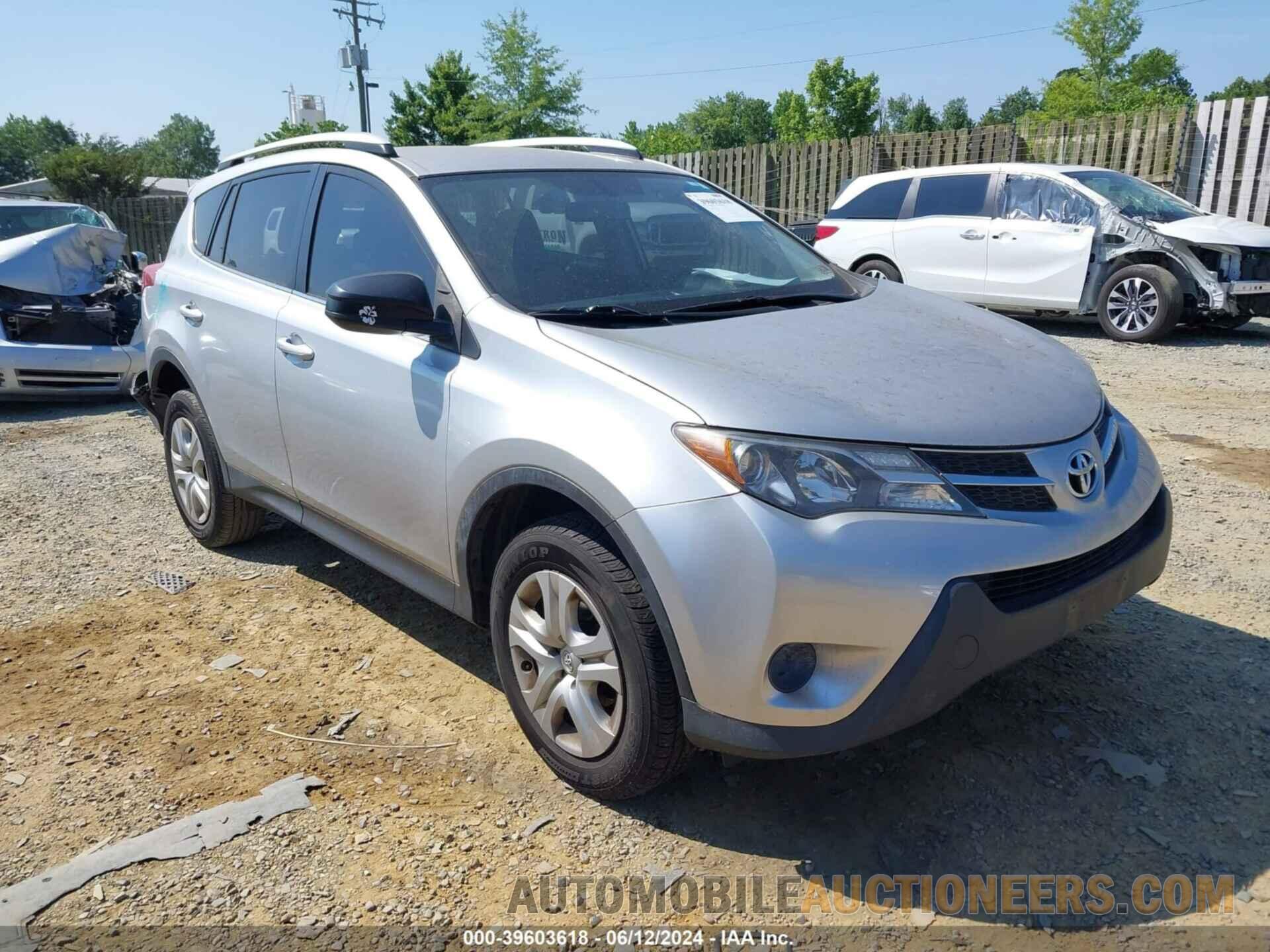 JTMBFREV2FD161614 TOYOTA RAV4 2015