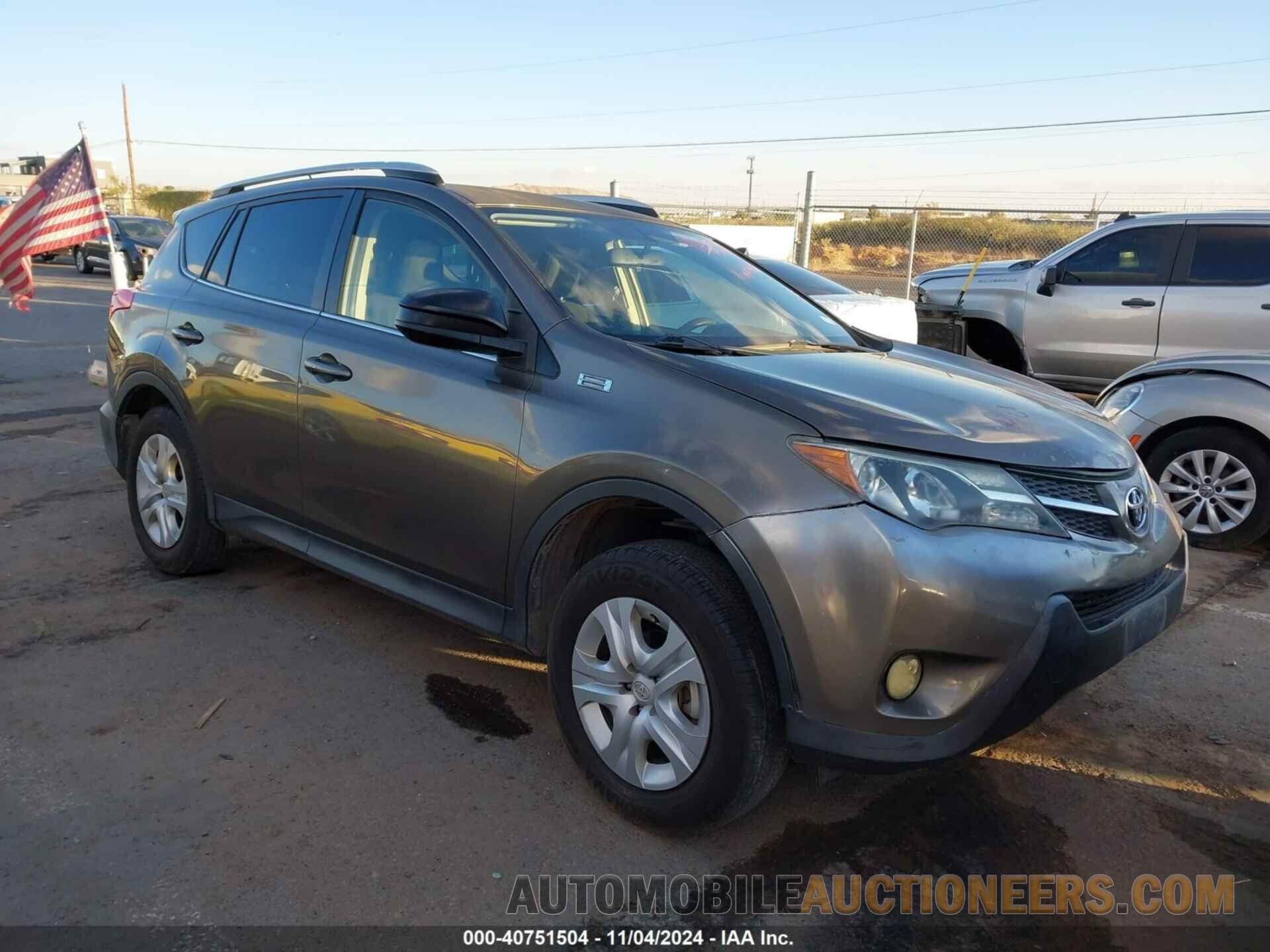 JTMBFREV3E5029437 TOYOTA RAV4 2014