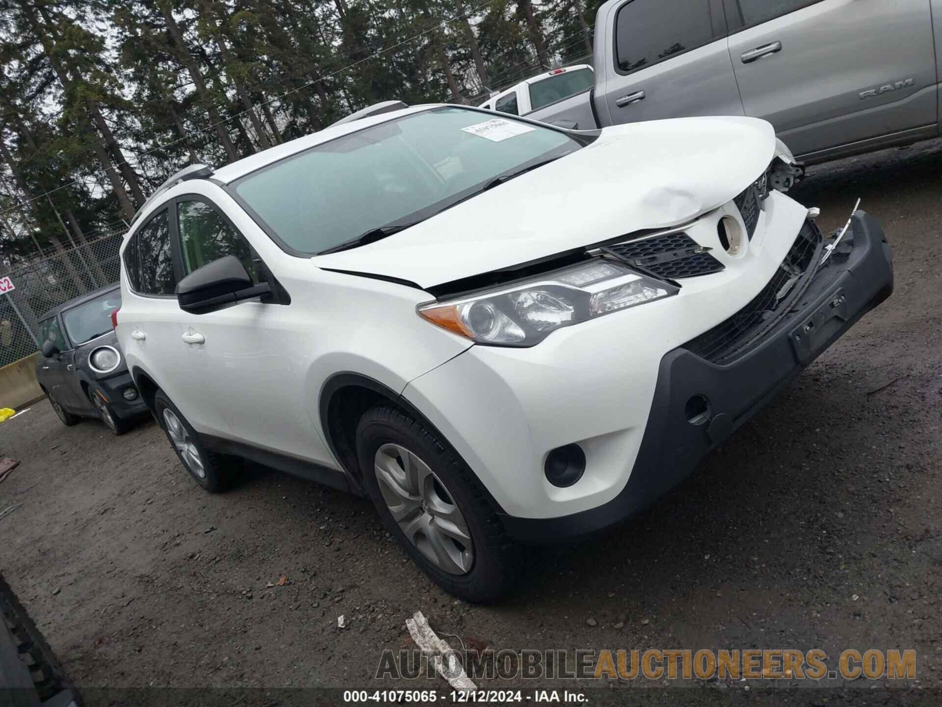 JTMBFREV4FD112589 TOYOTA RAV4 2015