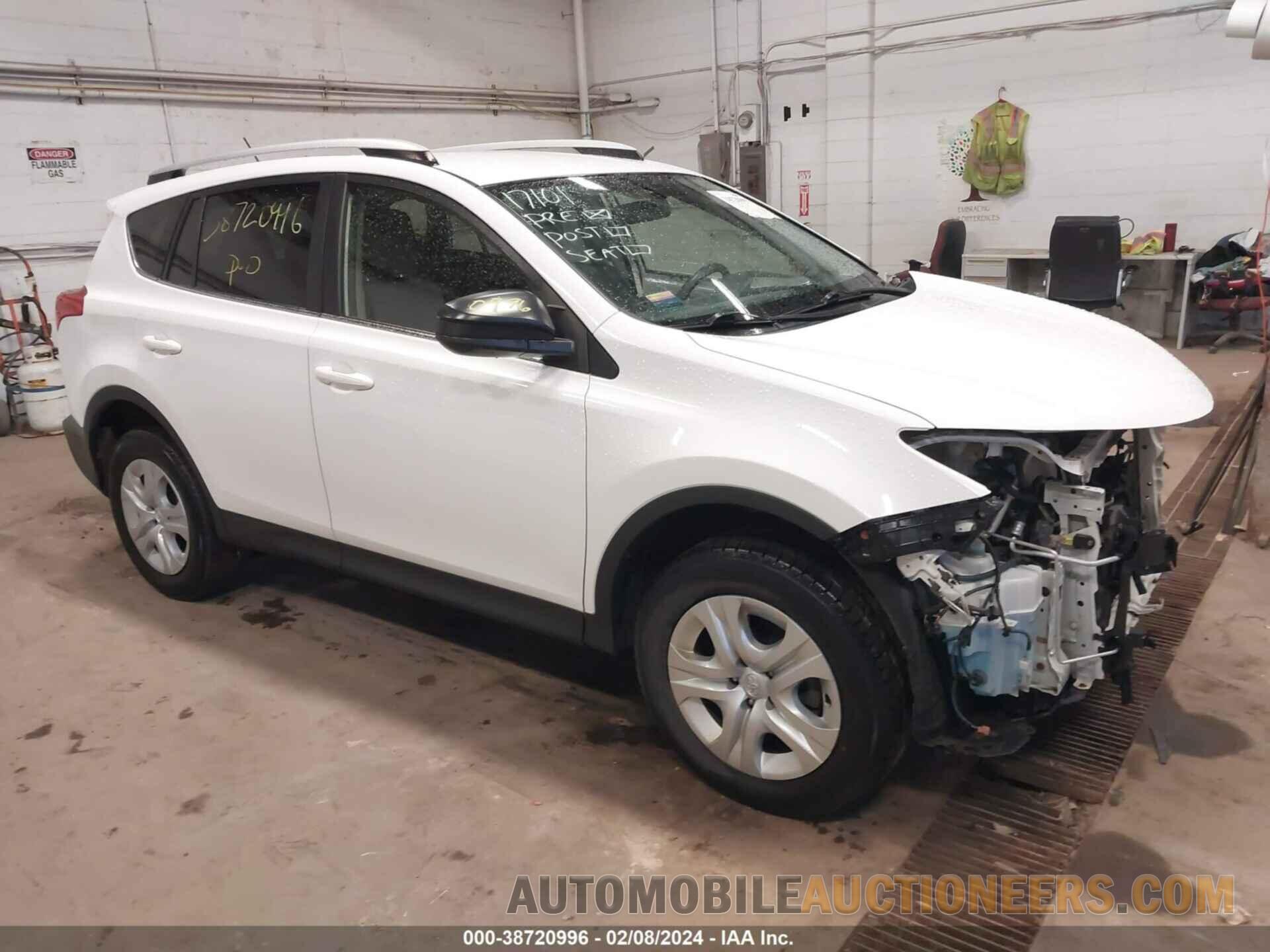 JTMBFREV4FD135435 TOYOTA RAV4 2015