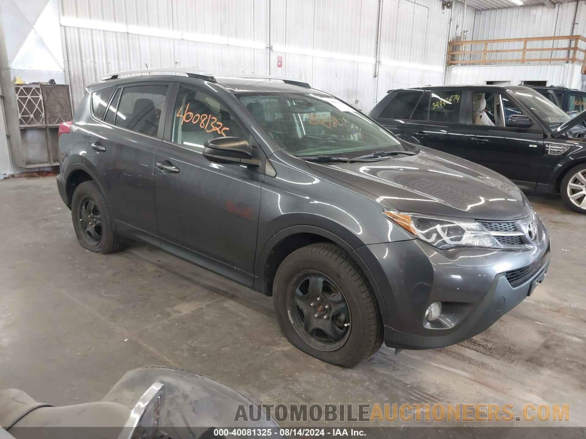 JTMBFREV5FD109376 TOYOTA RAV4 2015