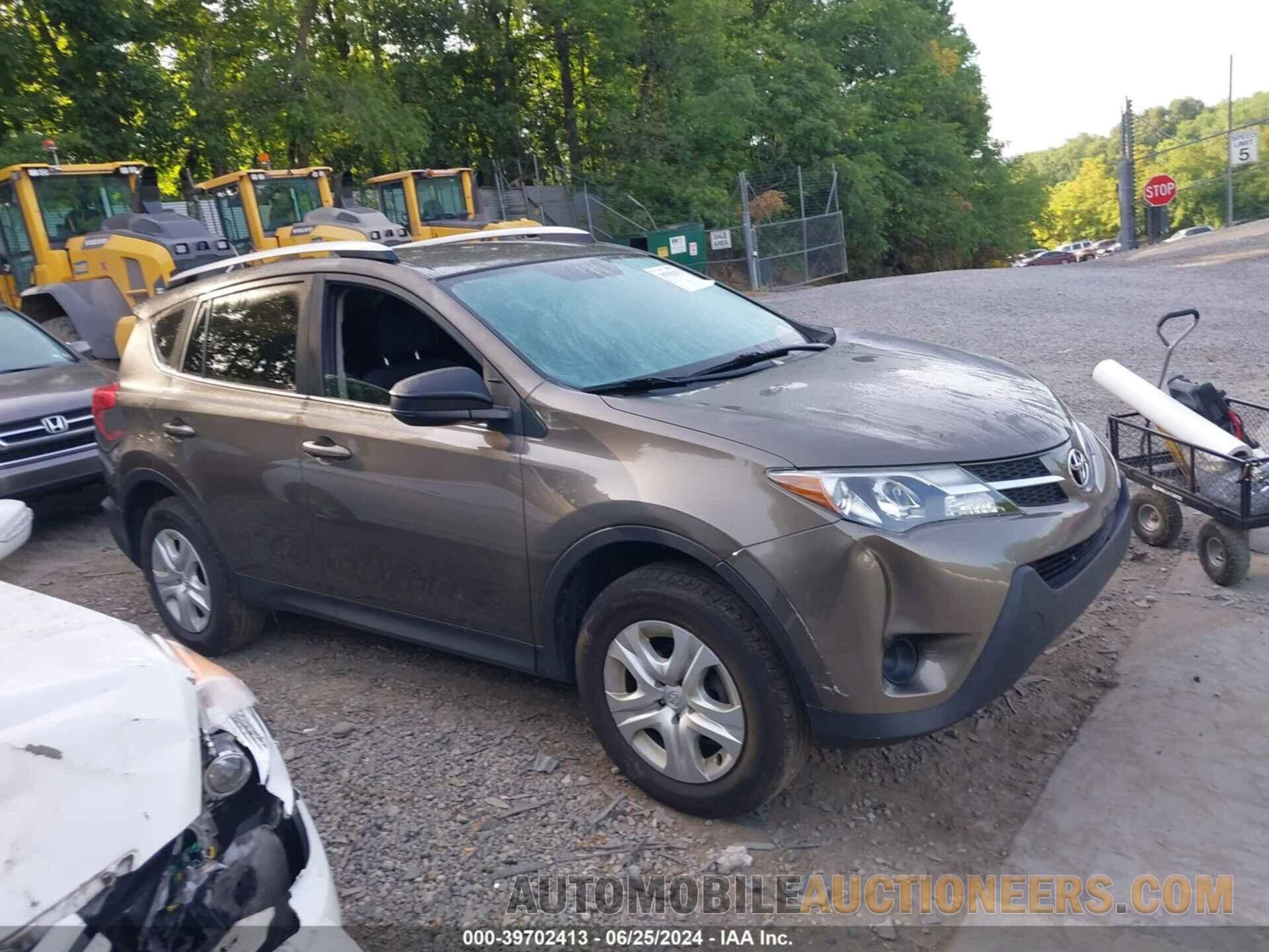 JTMBFREV5FD154124 TOYOTA RAV4 2015