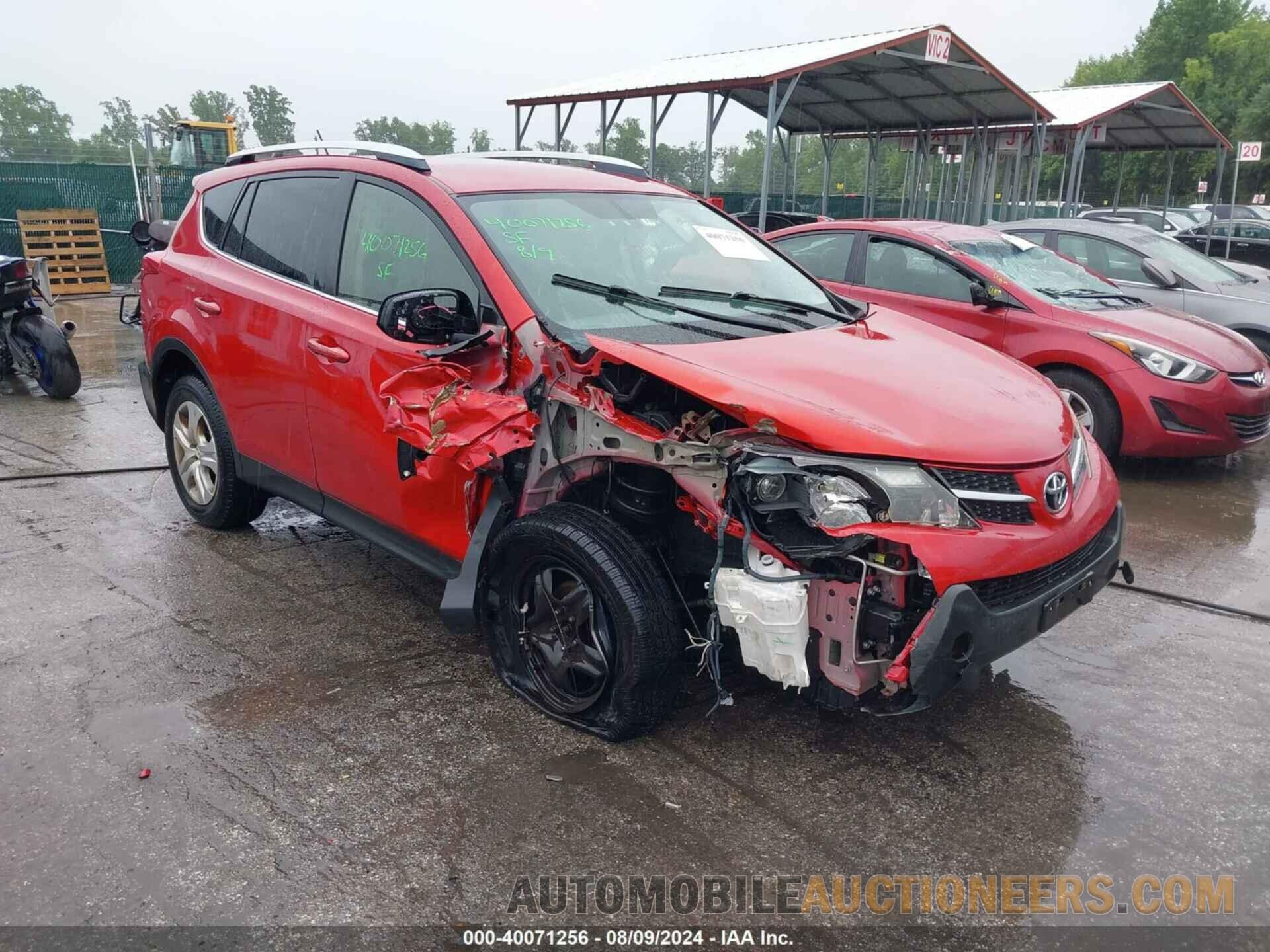 JTMBFREV6FD139373 TOYOTA RAV4 2015