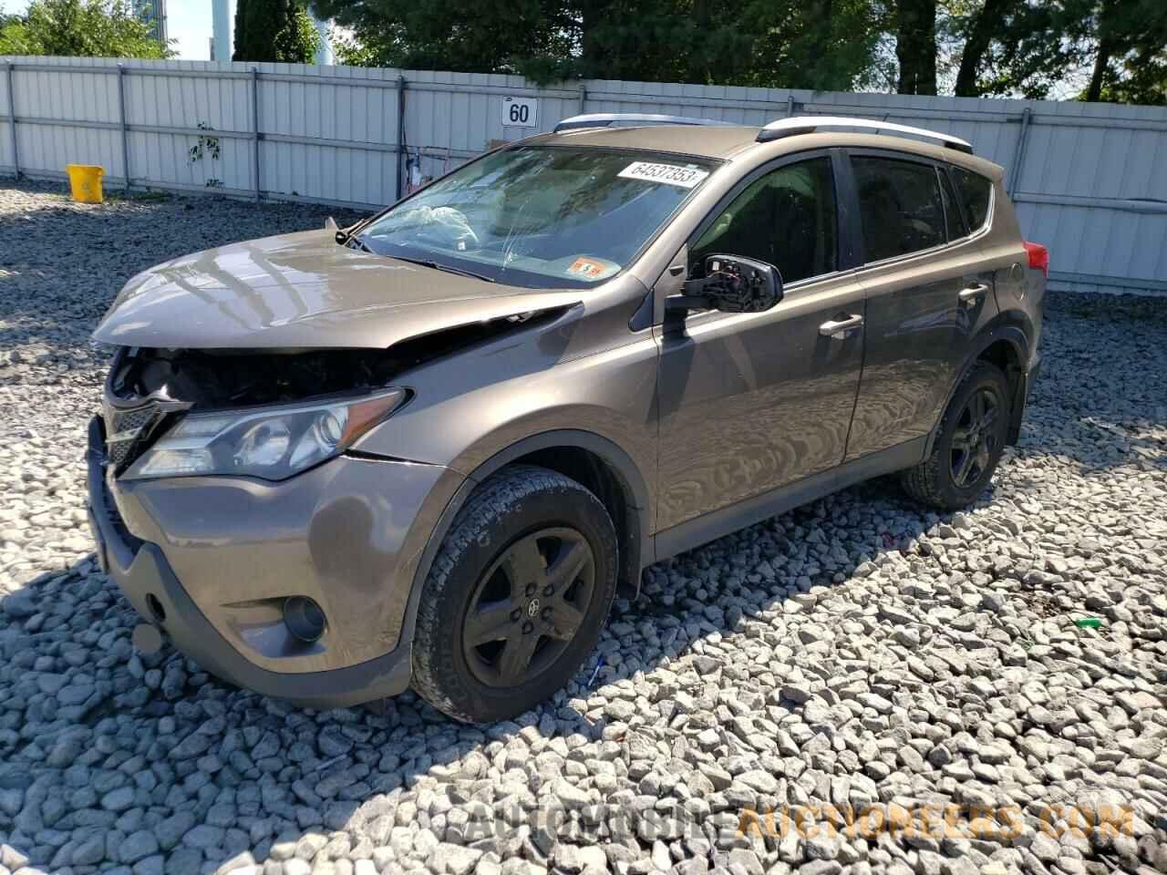 JTMBFREV7FD125319 TOYOTA RAV4 2015