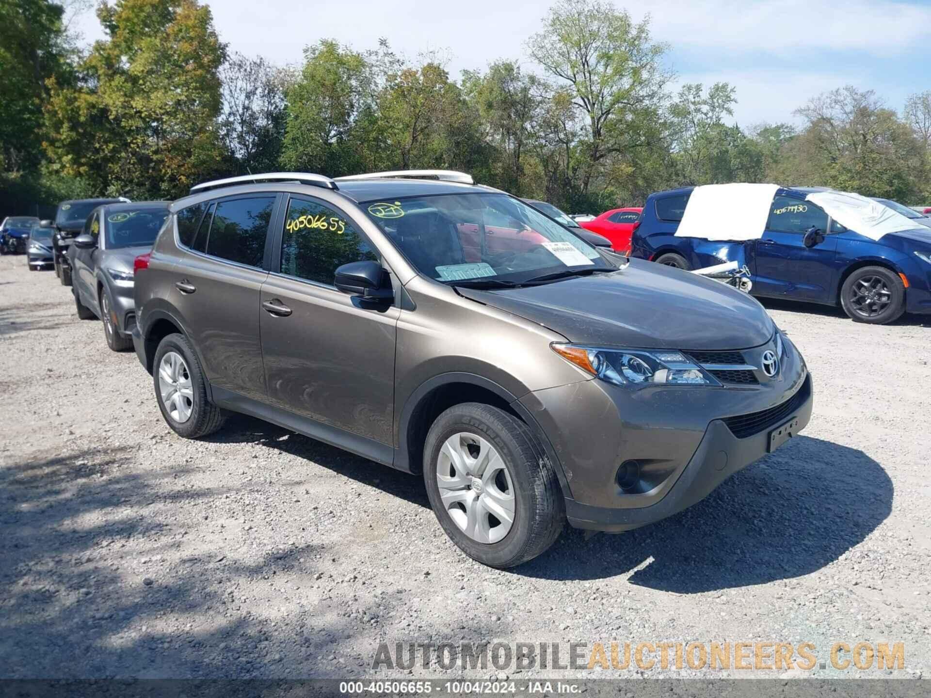 JTMBFREV7FD166159 TOYOTA RAV4 2015