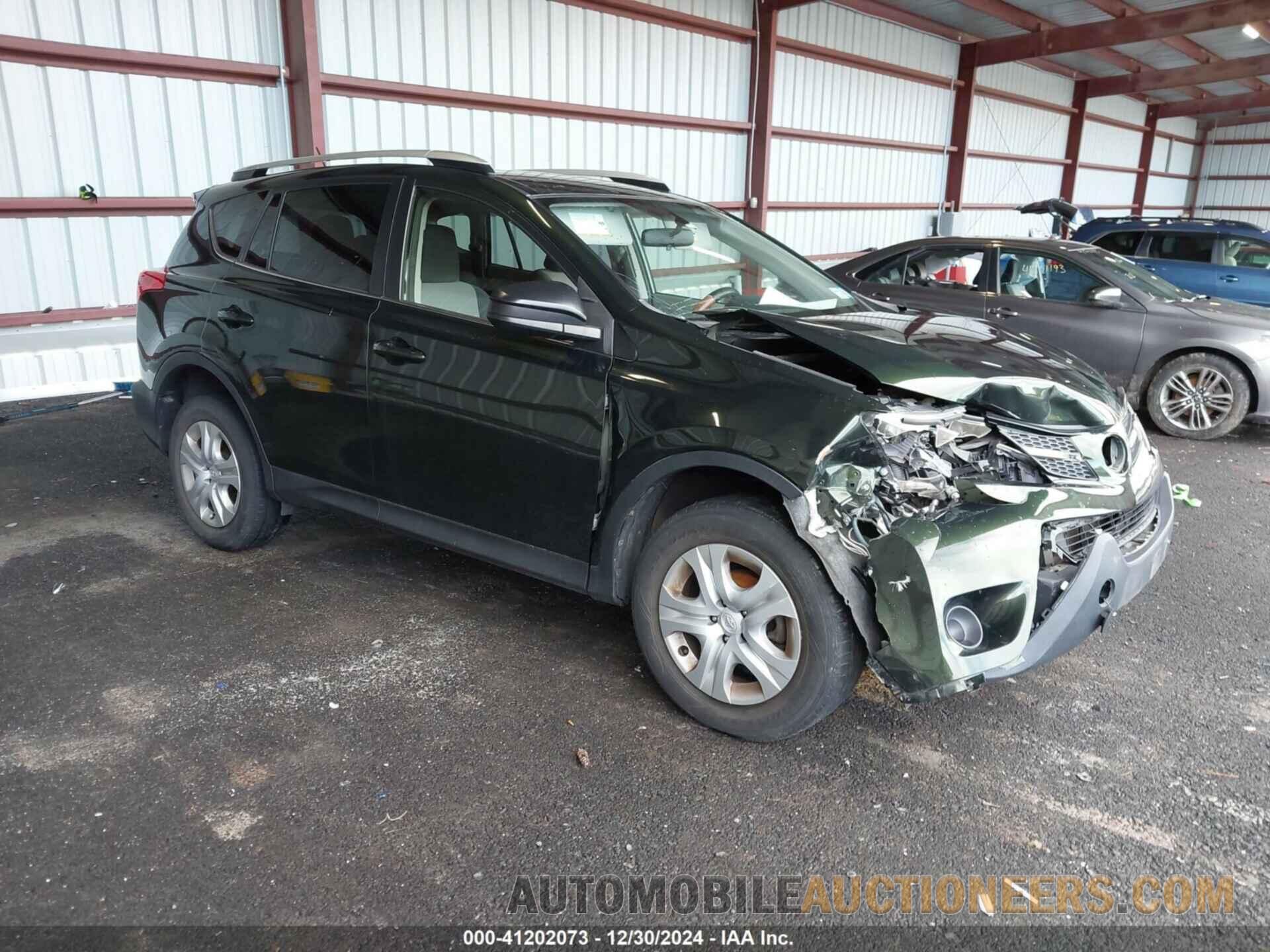 JTMBFREV9D5013340 TOYOTA RAV4 2013