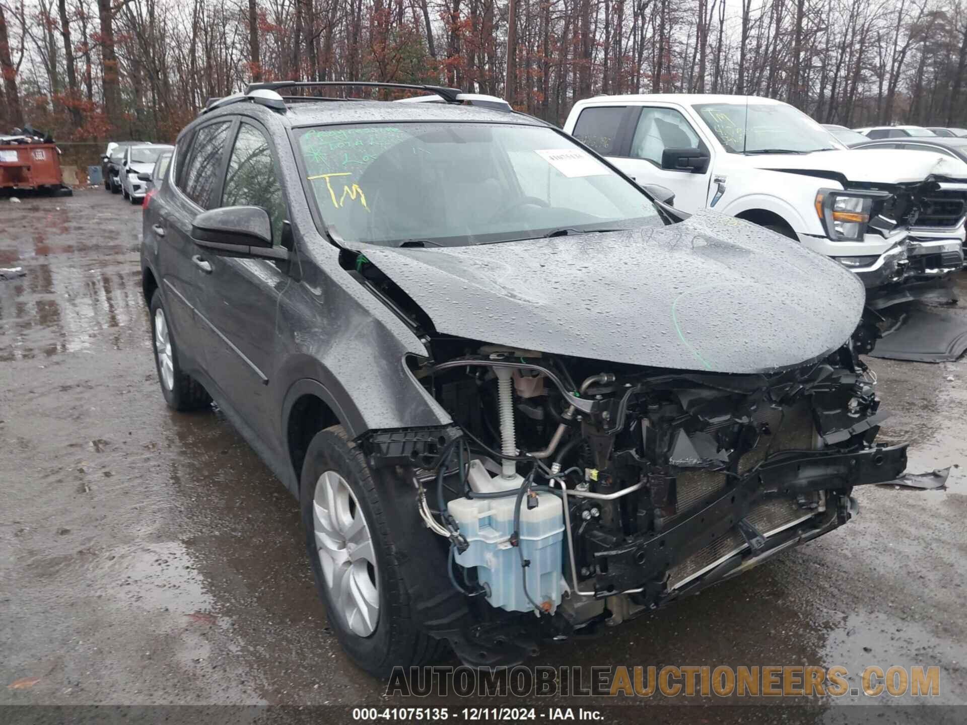 JTMBFREV9DD036672 TOYOTA RAV4 2013