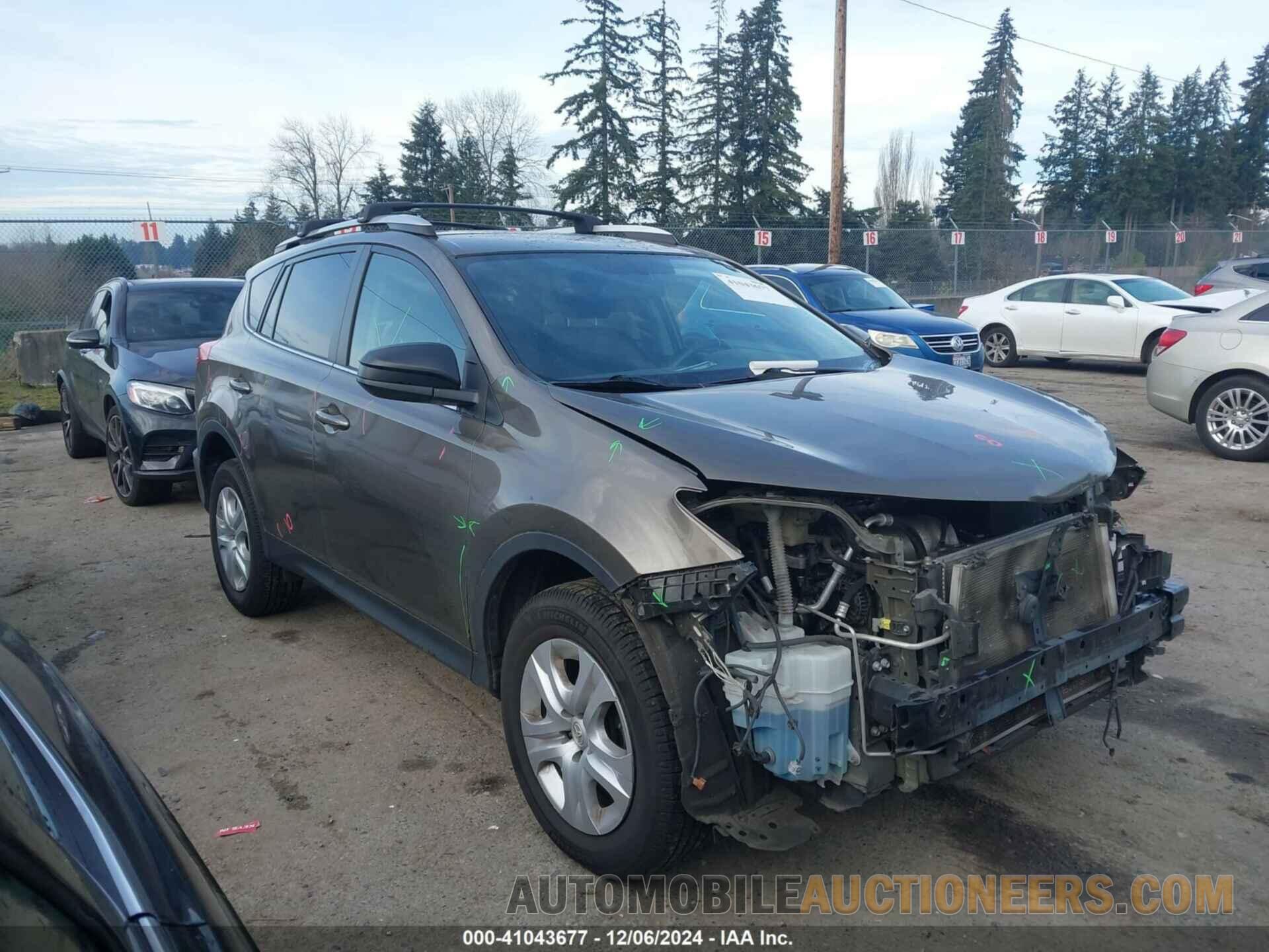 JTMBFREV9FD142171 TOYOTA RAV4 2015