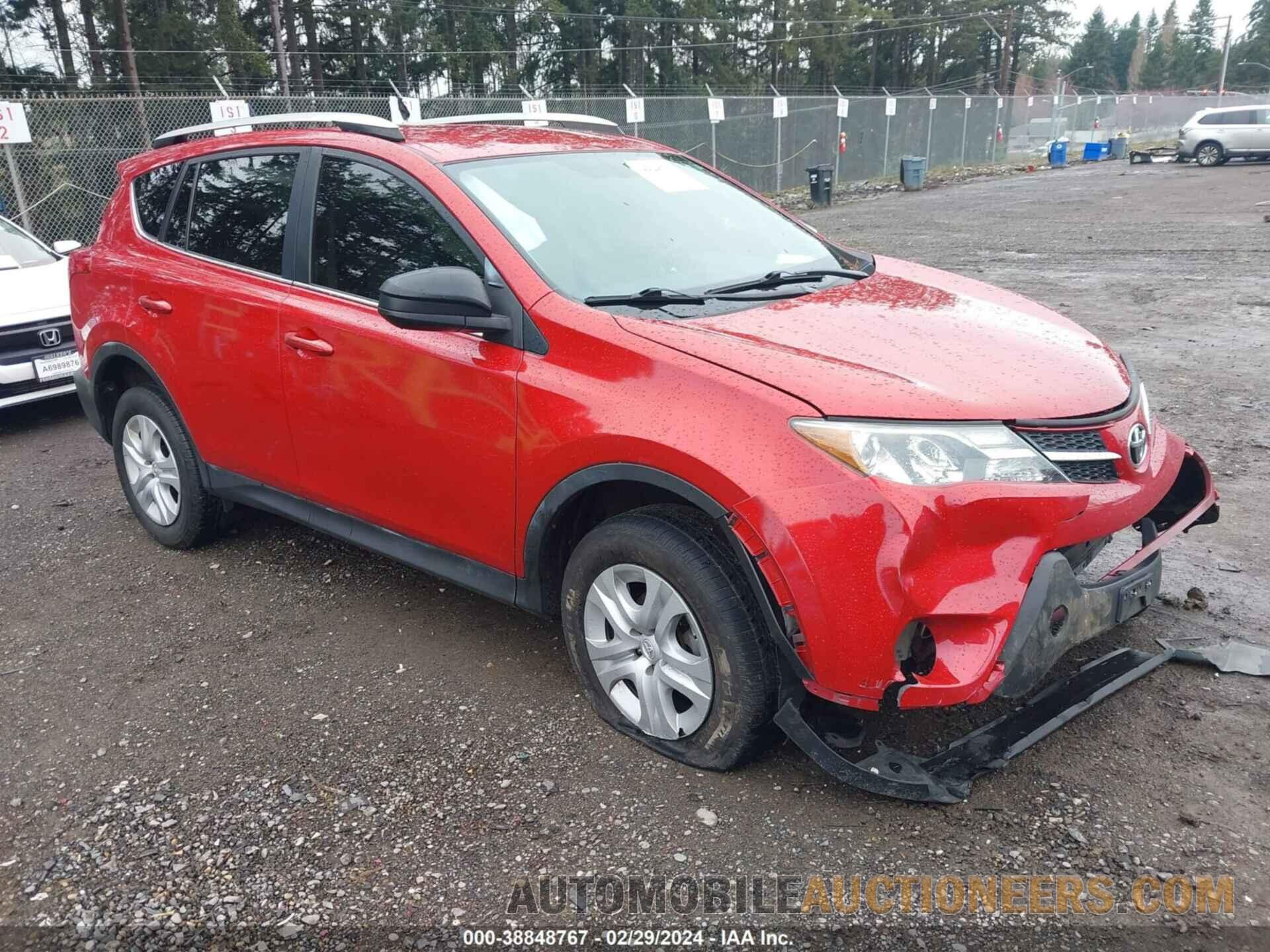 JTMBFREVXFD165622 TOYOTA RAV4 2015