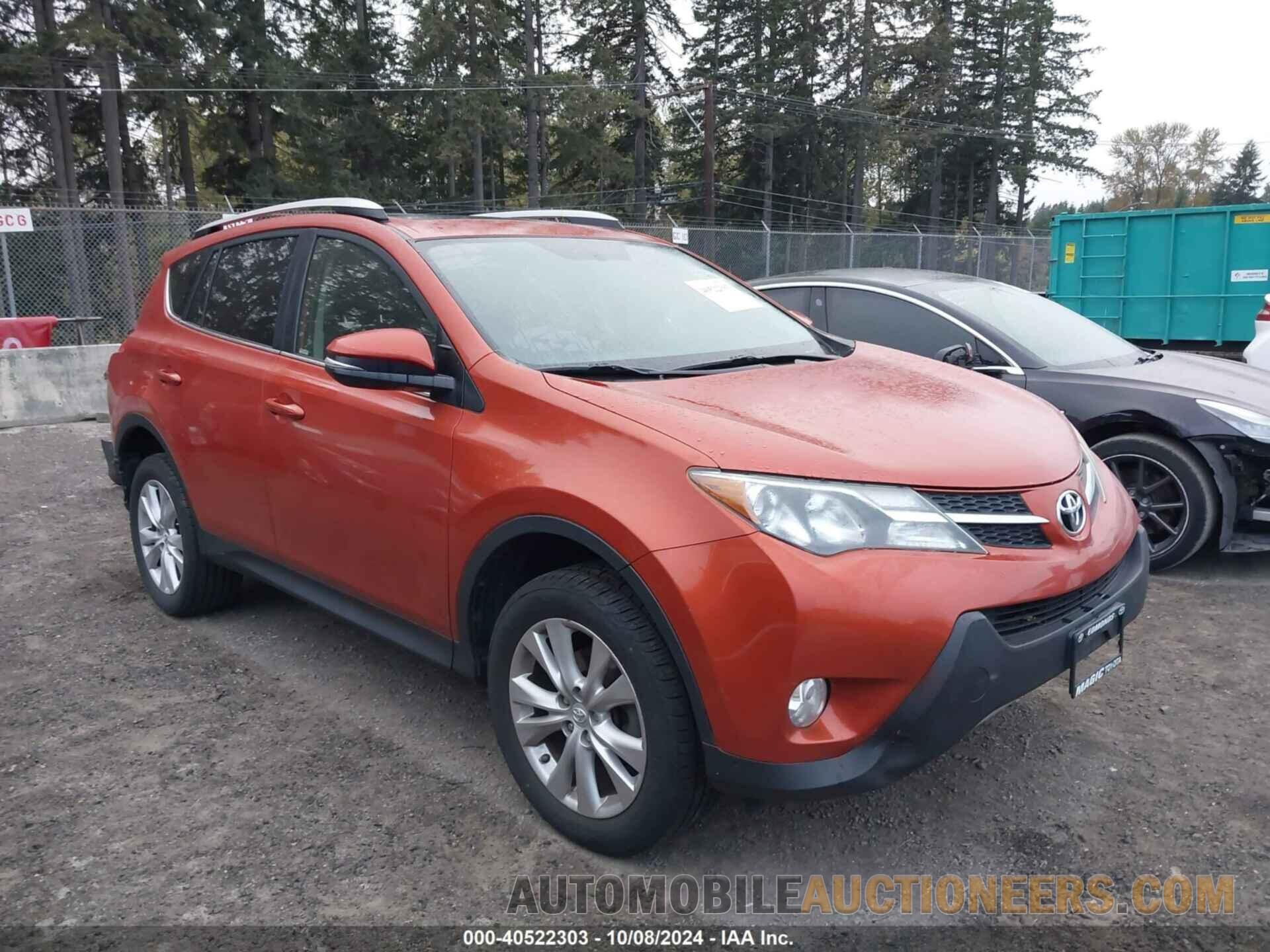 JTMDFREV0FD145565 TOYOTA RAV4 2015