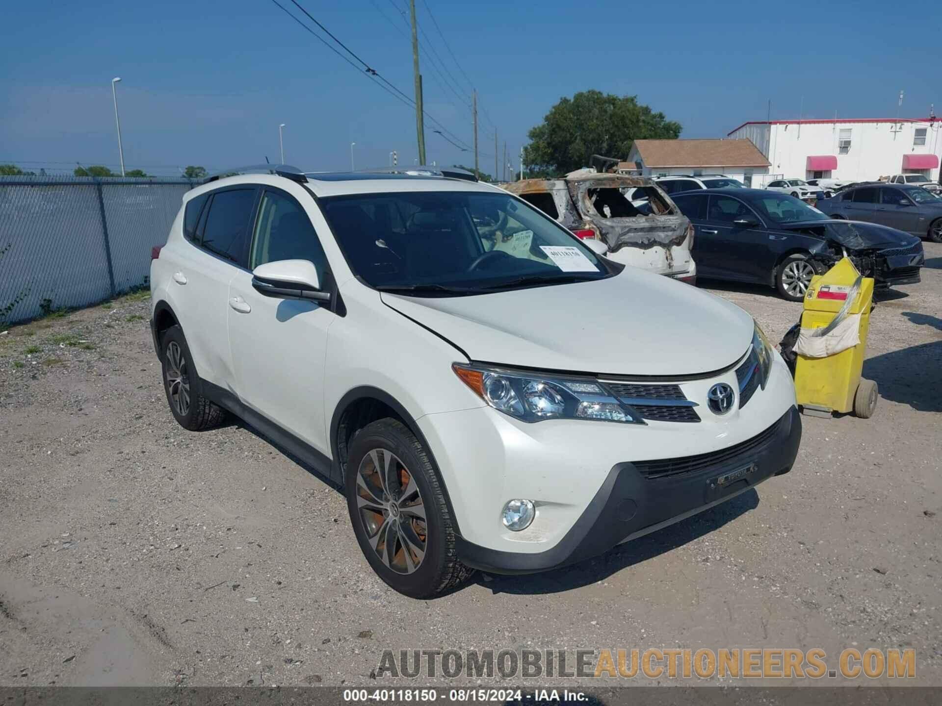 JTMDFREV0FD157781 TOYOTA RAV4 2015