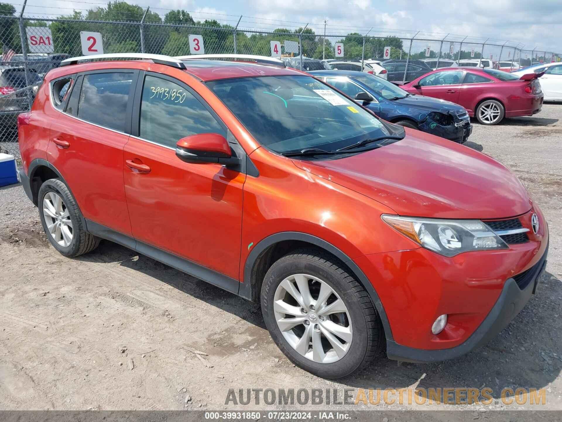 JTMDFREV3FJ037037 TOYOTA RAV4 2015