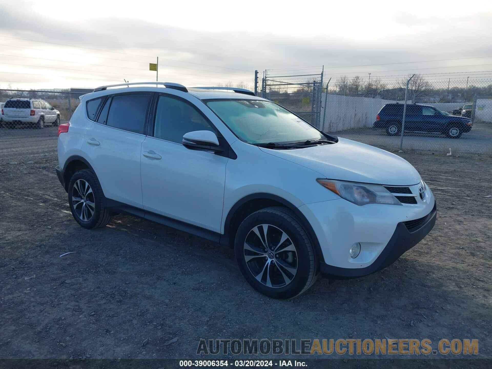 JTMDFREV4FD125240 TOYOTA RAV4 2015