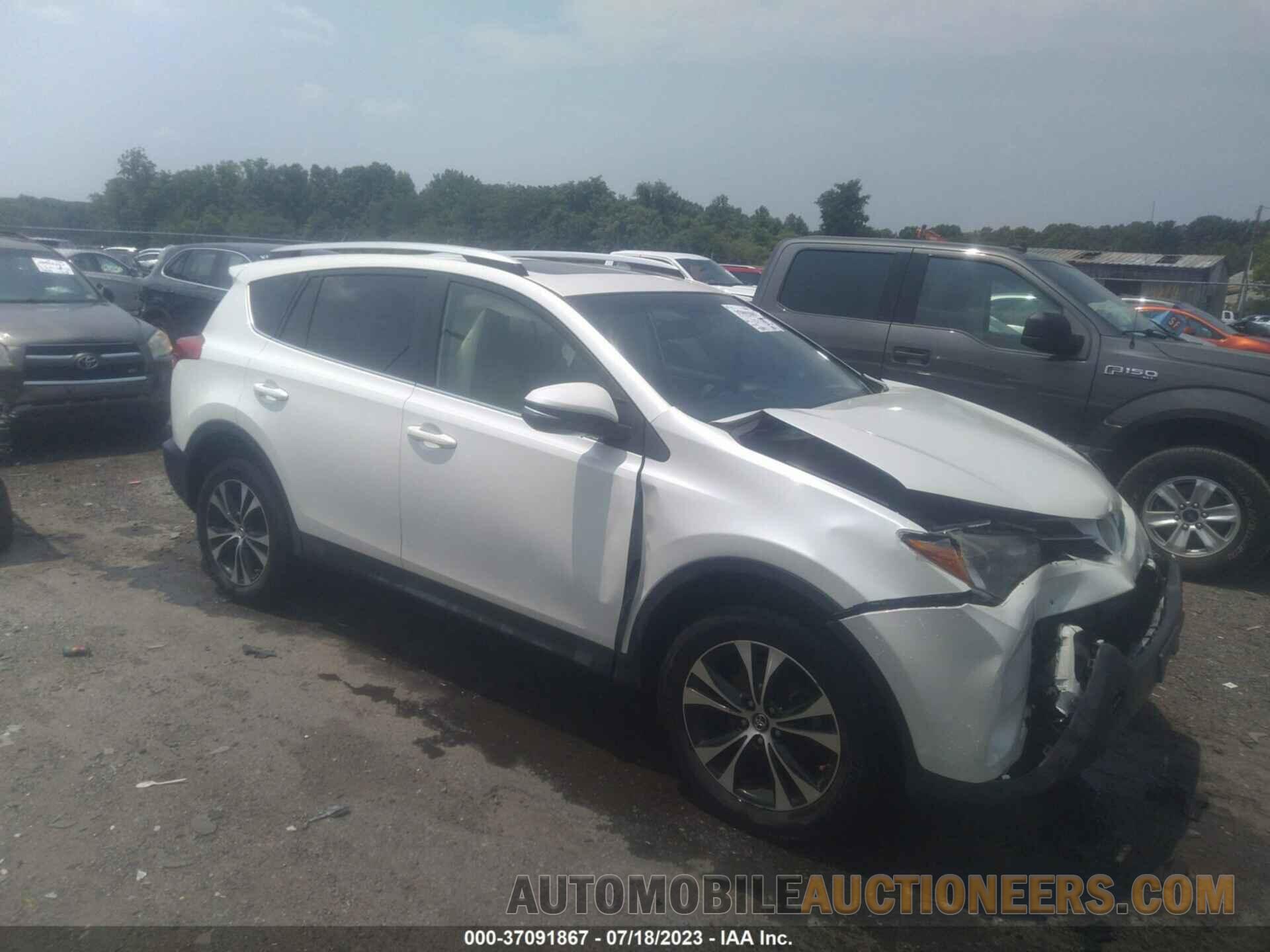 JTMDFREV6FD163617 TOYOTA RAV4 2015