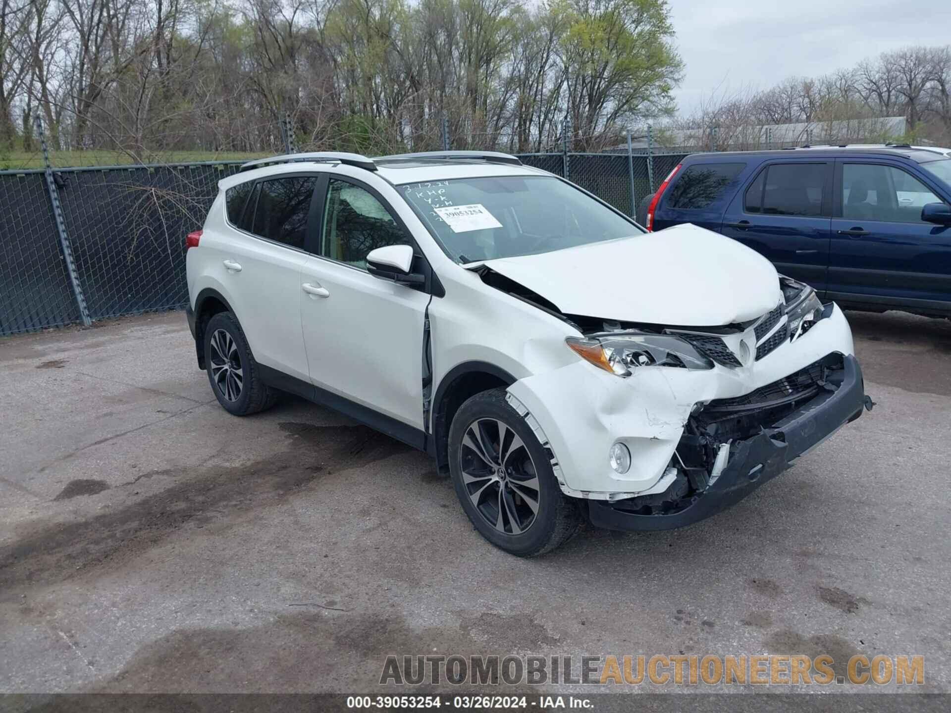 JTMDFREV8FD172948 TOYOTA RAV4 2015