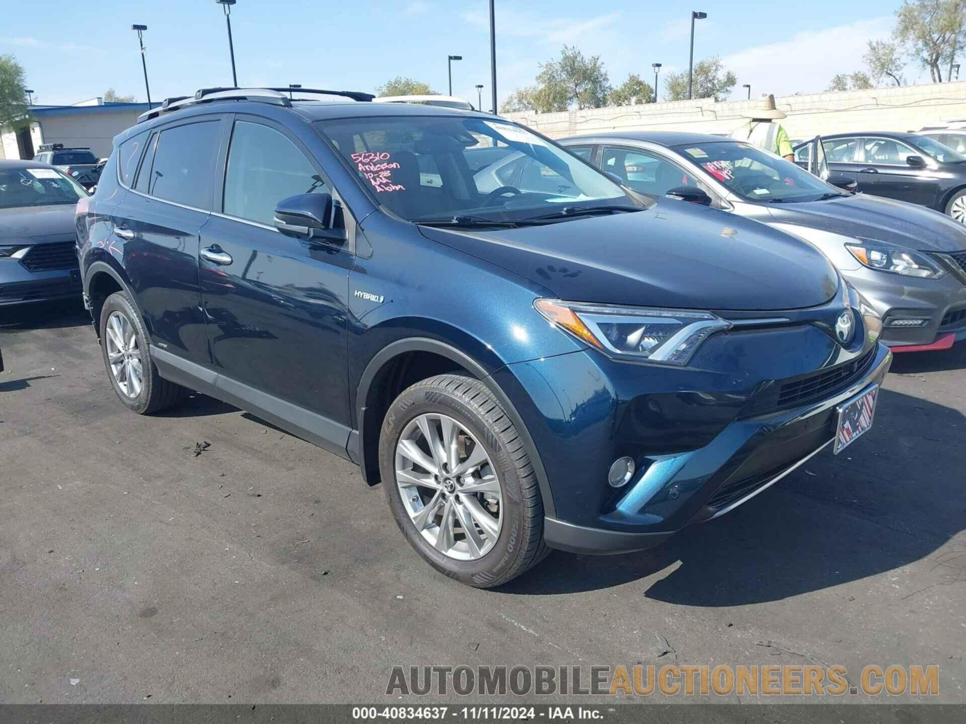 JTMDJREV0HD069783 TOYOTA RAV4 HYBRID 2017