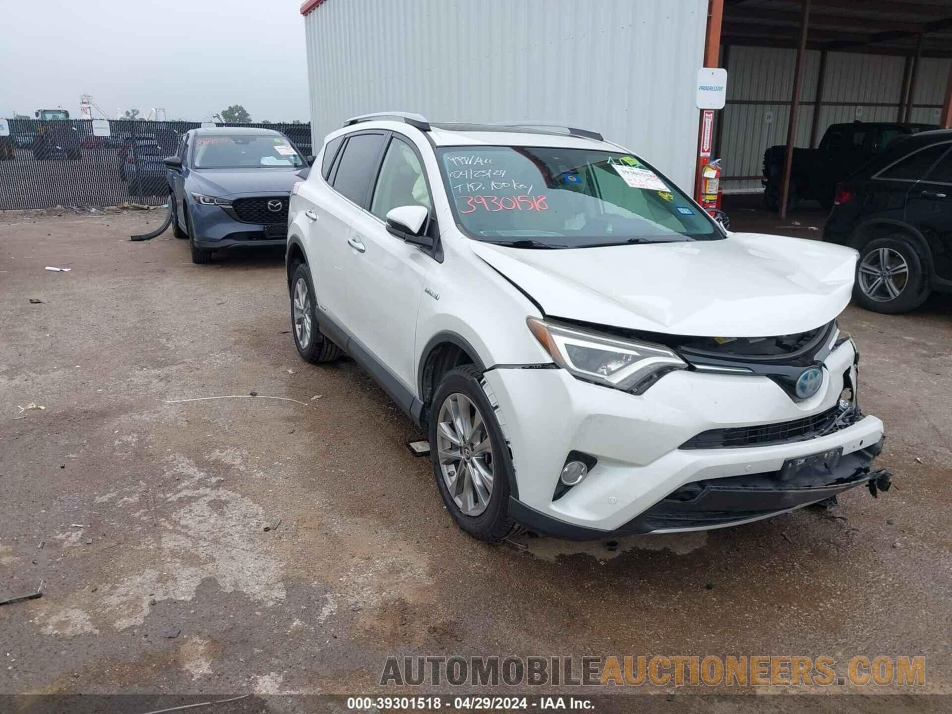 JTMDJREV0HD084669 TOYOTA RAV4 HYBRID 2017