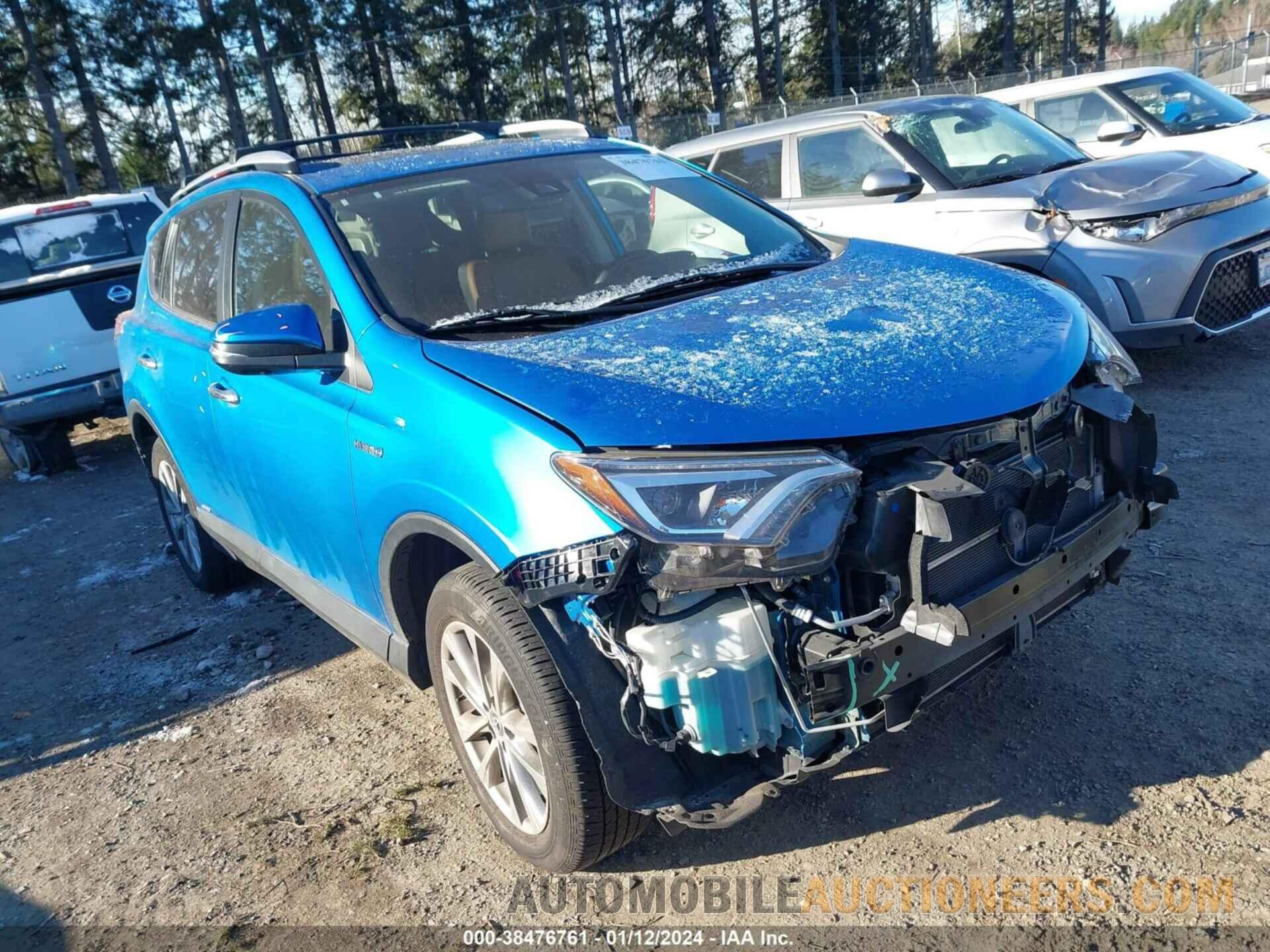 JTMDJREV6GD057412 TOYOTA RAV4 HYBRID 2016