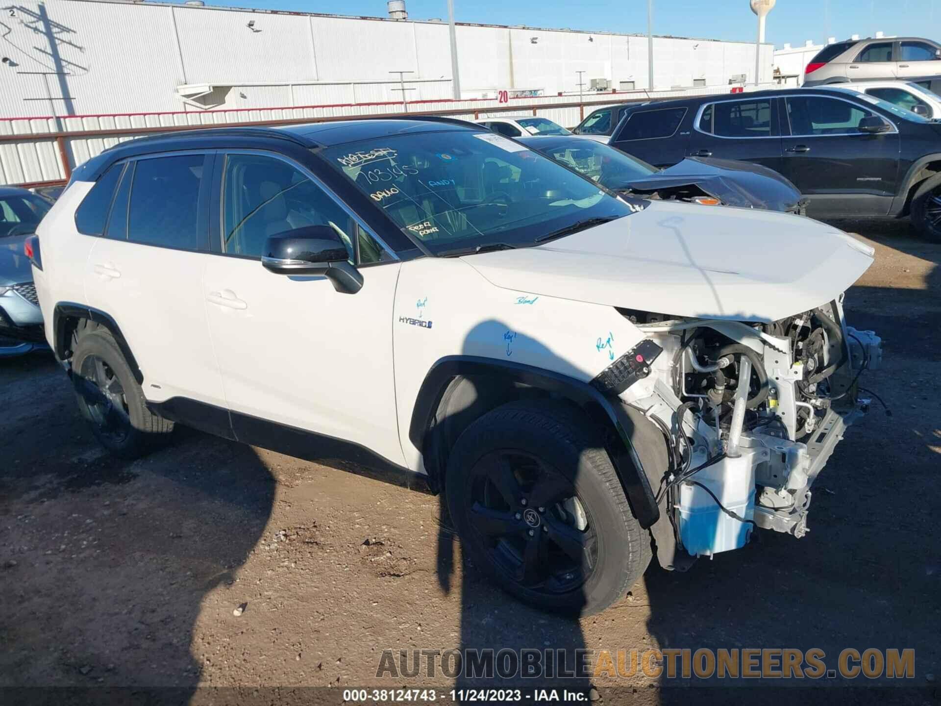 JTMEWRFV2KJ014510 TOYOTA RAV4 HYBRID 2019