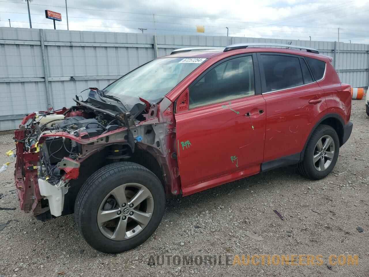 JTMRFREV0FD142140 TOYOTA RAV4 2015