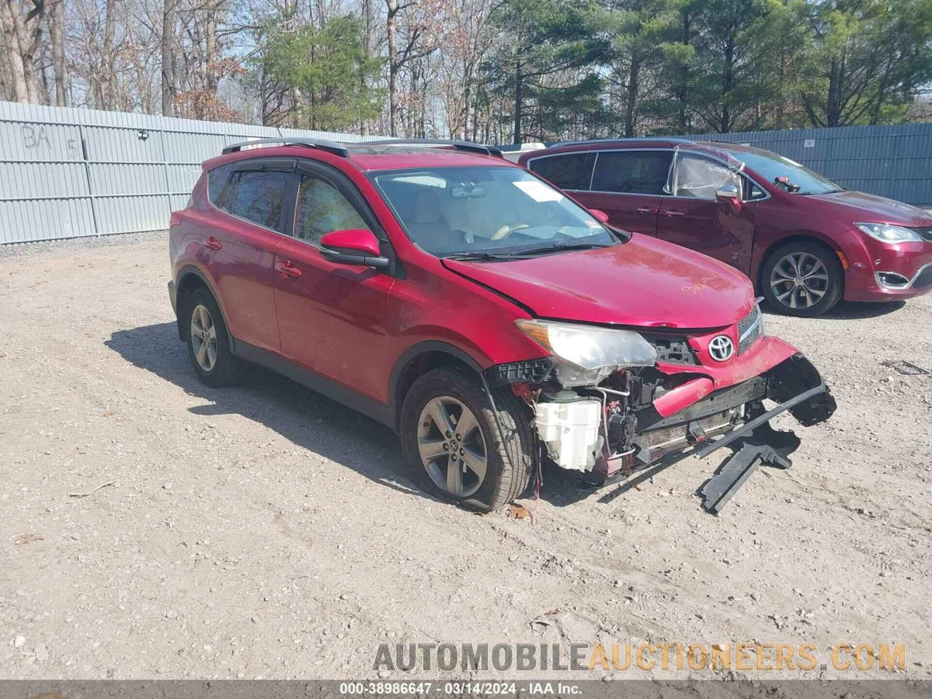 JTMRFREV0FD146933 TOYOTA RAV4 2015