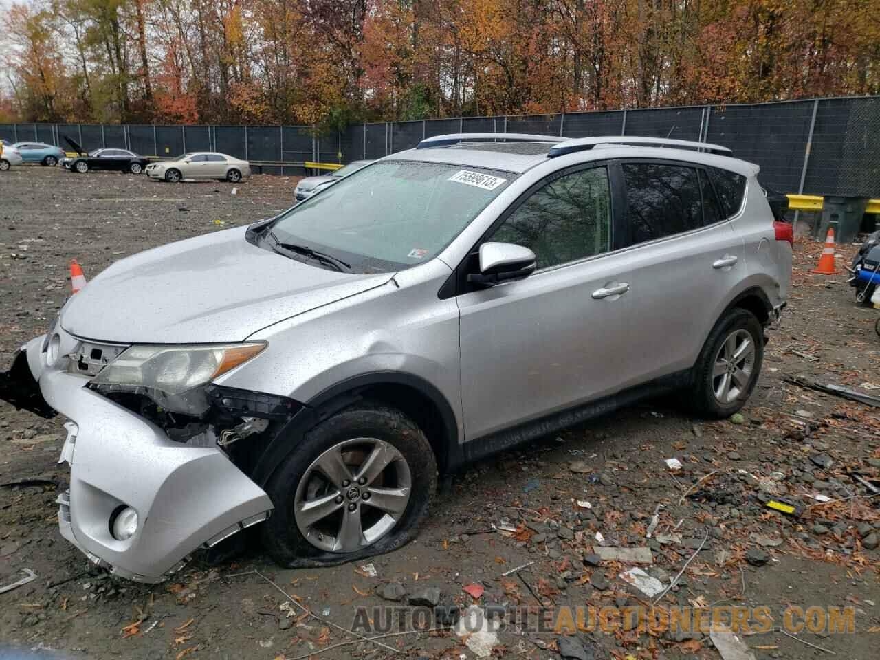 JTMRFREV1FD109485 TOYOTA RAV4 2015