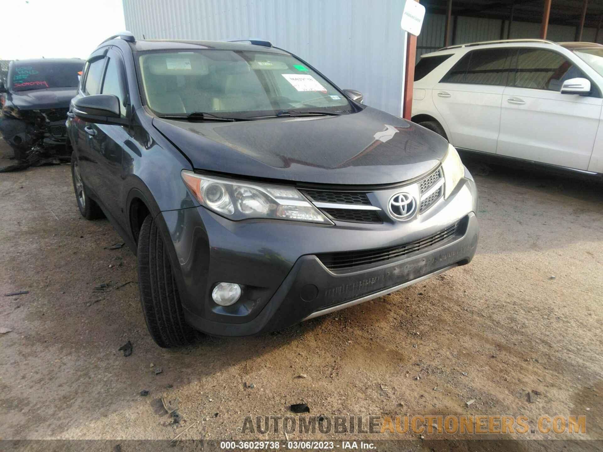 JTMRFREV1FD134483 TOYOTA RAV4 2015