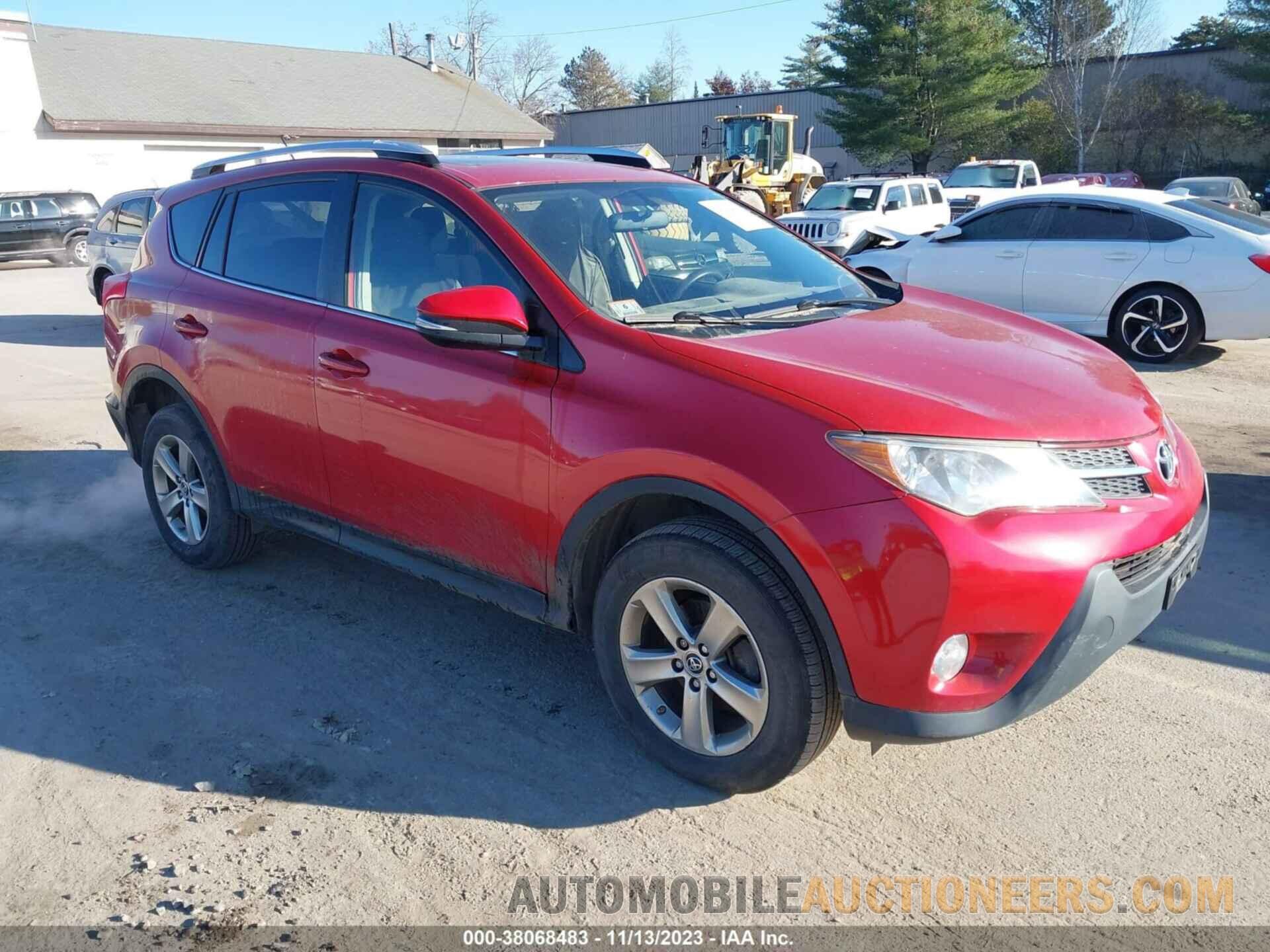 JTMRFREV2FD099601 TOYOTA RAV4 2015