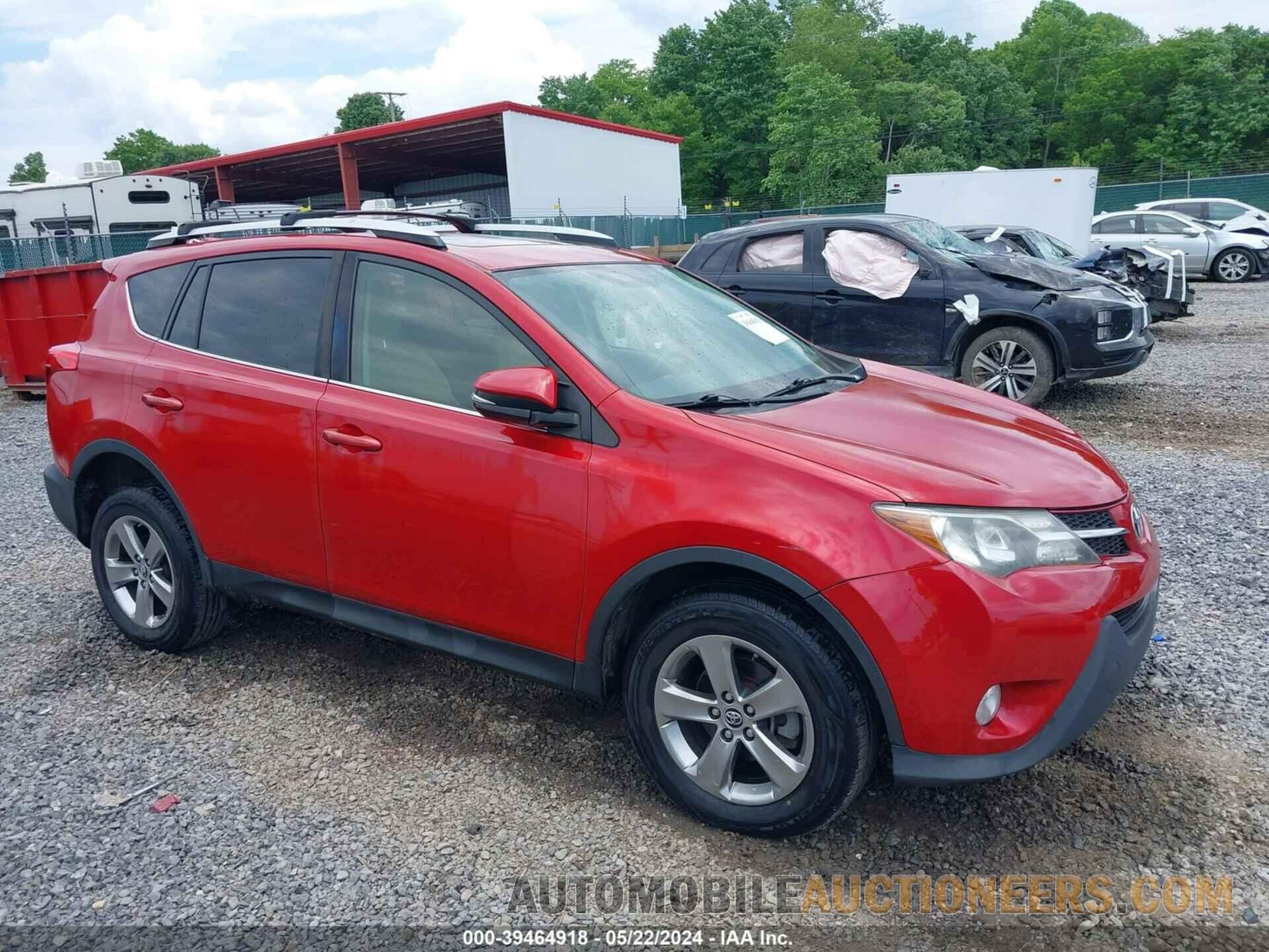 JTMRFREV2FD141247 TOYOTA RAV4 2015