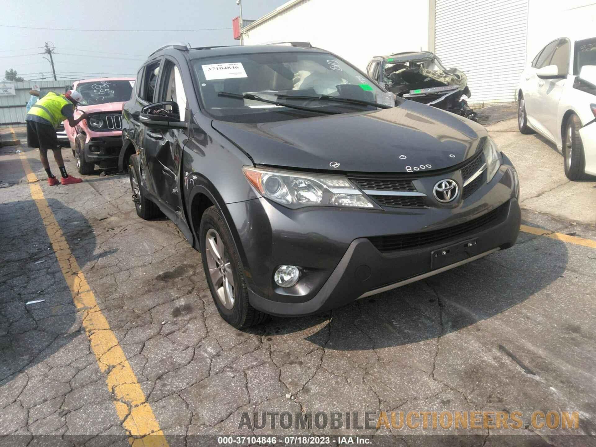 JTMRFREV2FD142169 TOYOTA RAV4 2015