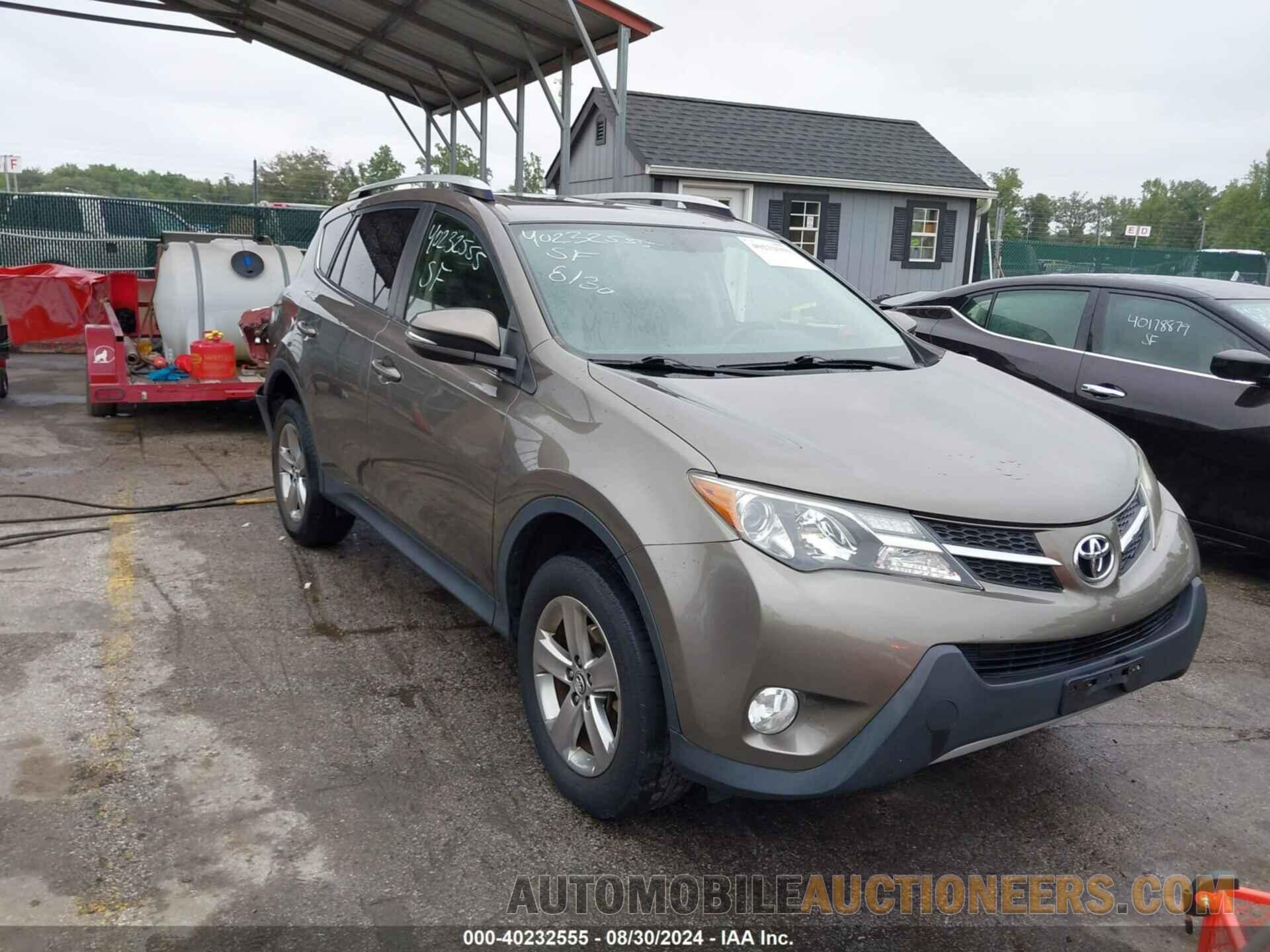 JTMRFREV2FD143550 TOYOTA RAV4 2015