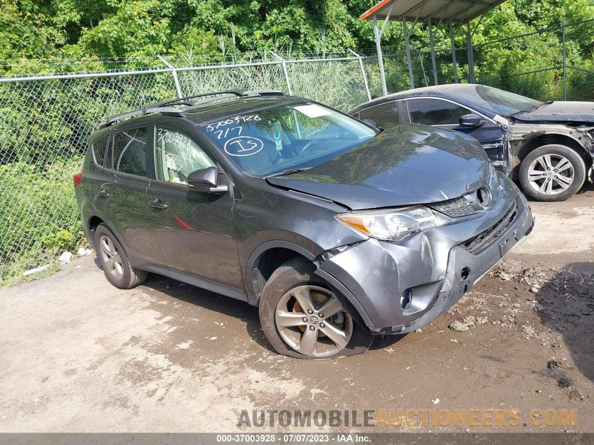 JTMRFREV2FD147288 TOYOTA RAV4 2015