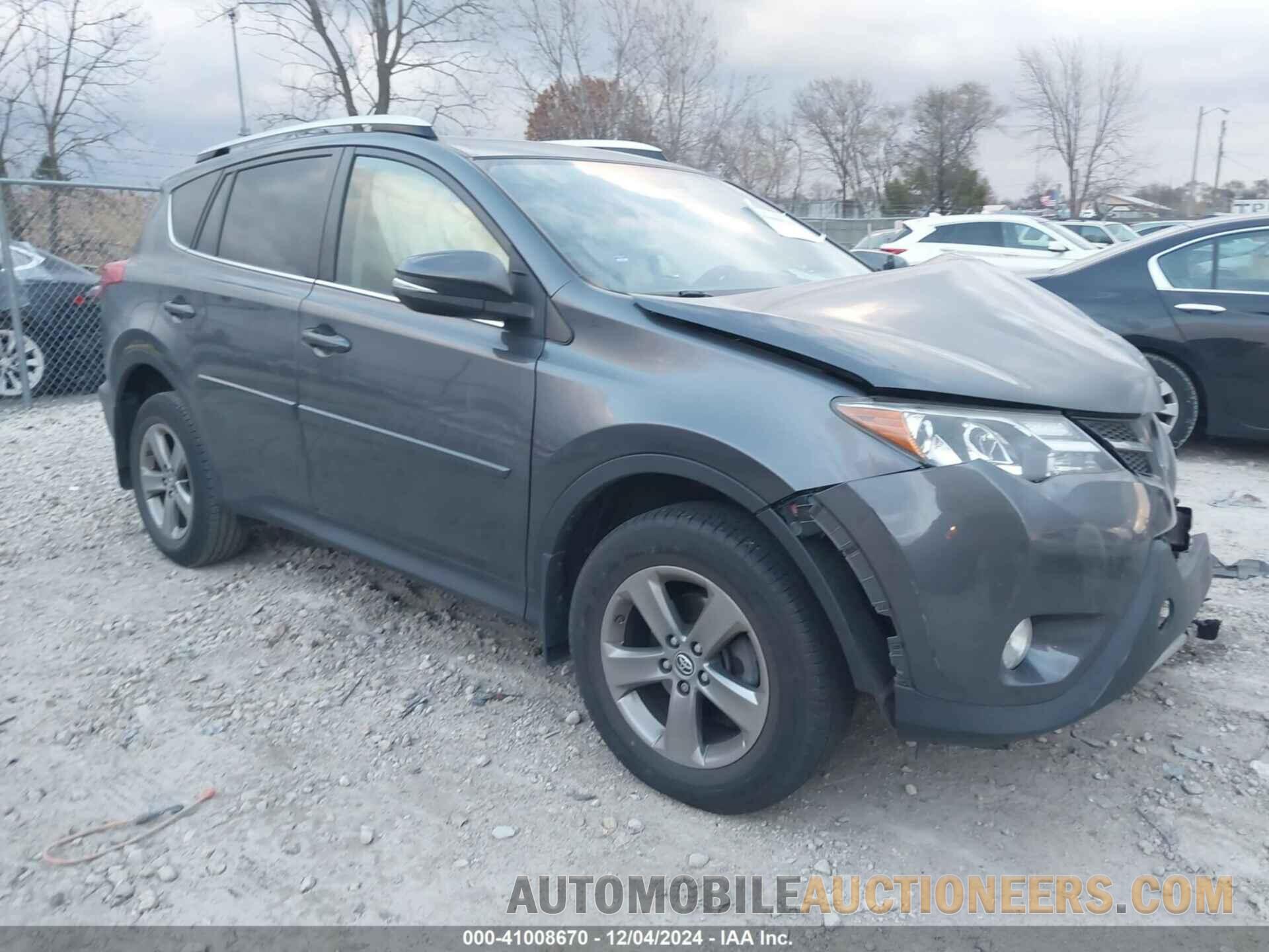 JTMRFREV2FD164009 TOYOTA RAV4 2015