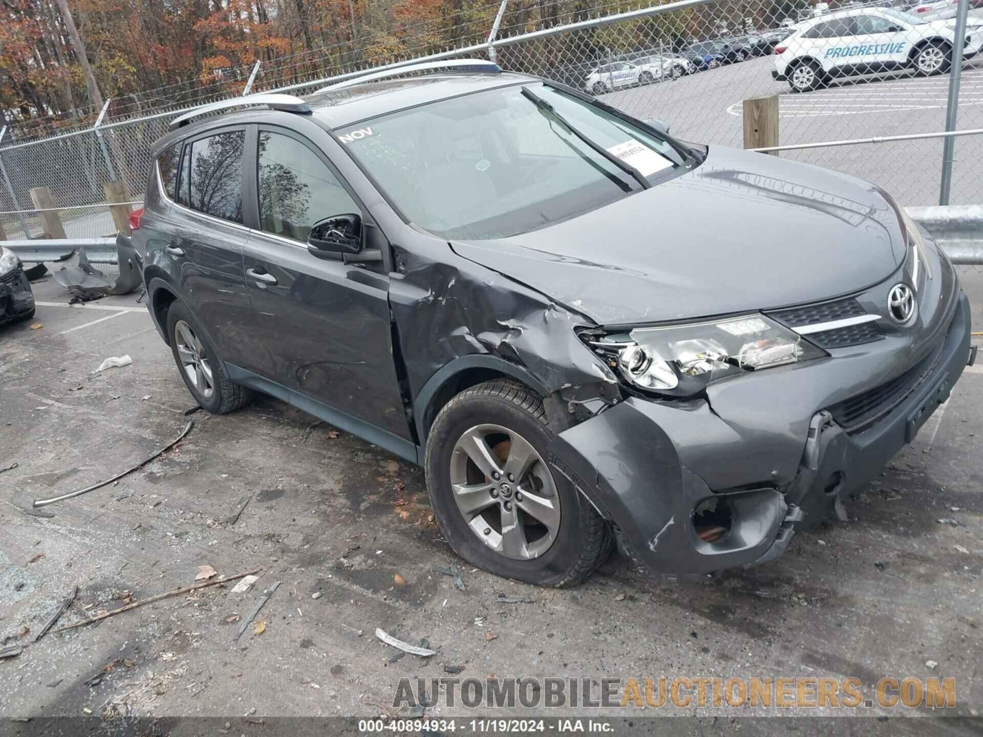 JTMRFREV2FD168366 TOYOTA RAV4 2015